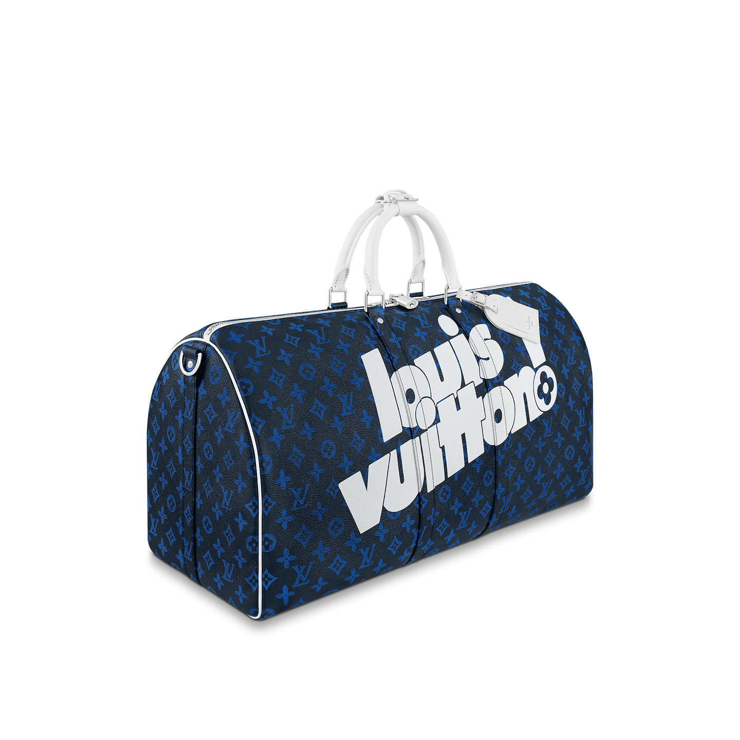 L0vis Vvtt0n Keepall Bandoulière 55 Bag Blue 21,7in/55cm M45874