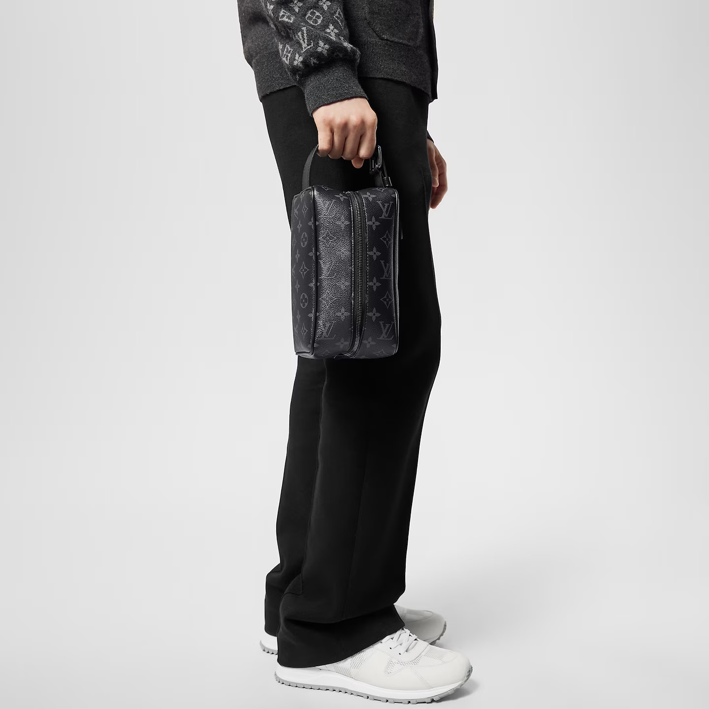 L0vis Vvtt0n Locker Dopp Kit Black 9.1 Inches/ 23 Cm M83113