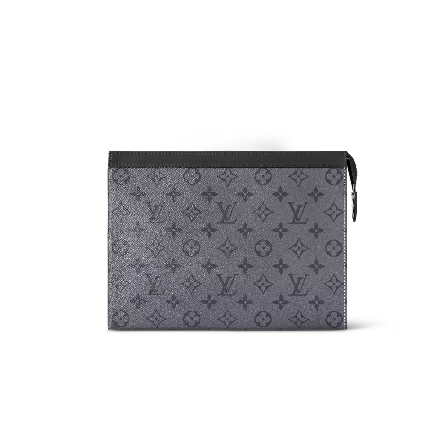 L0vis Vvtt0n Pochette Voyage MM Monogram Eclipse Bag Grey For Men 10,6in/27cm M69535