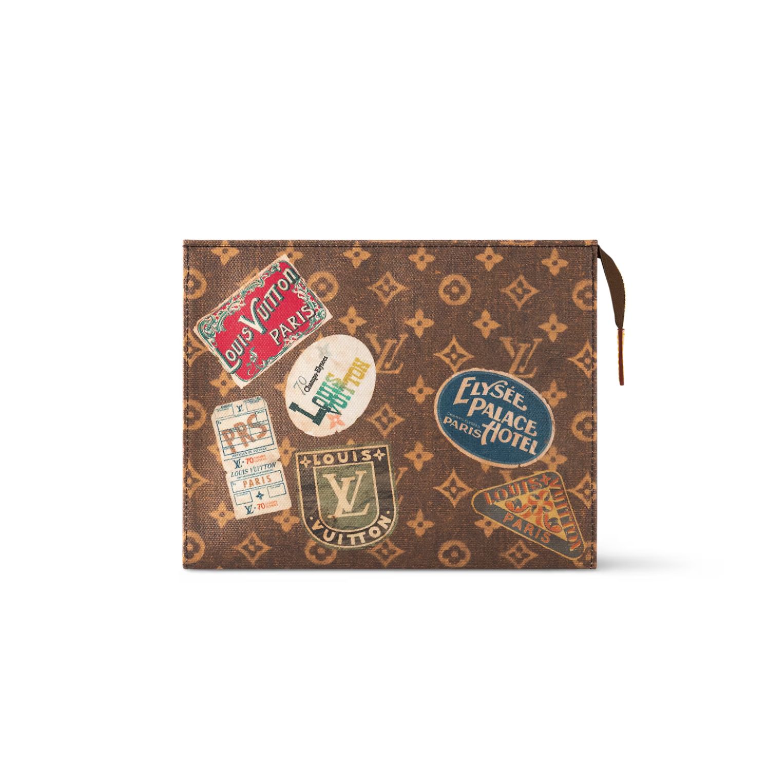 L0vis Vvtt0n Toiletry Pouch Wallet Brown 7,9in/20cm M83487