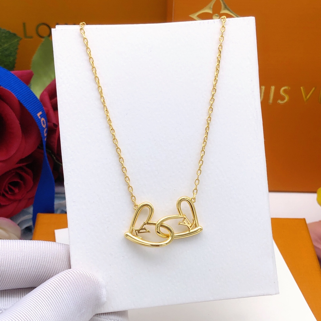 L0vis Vvtt0n Love Necklace Gold For Women