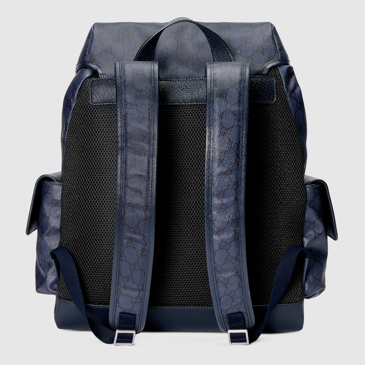 Gvc*1 Ophidia Medium Backpack Blue For Men 15.7 in/ 40 cm 598140 FABHU 8442