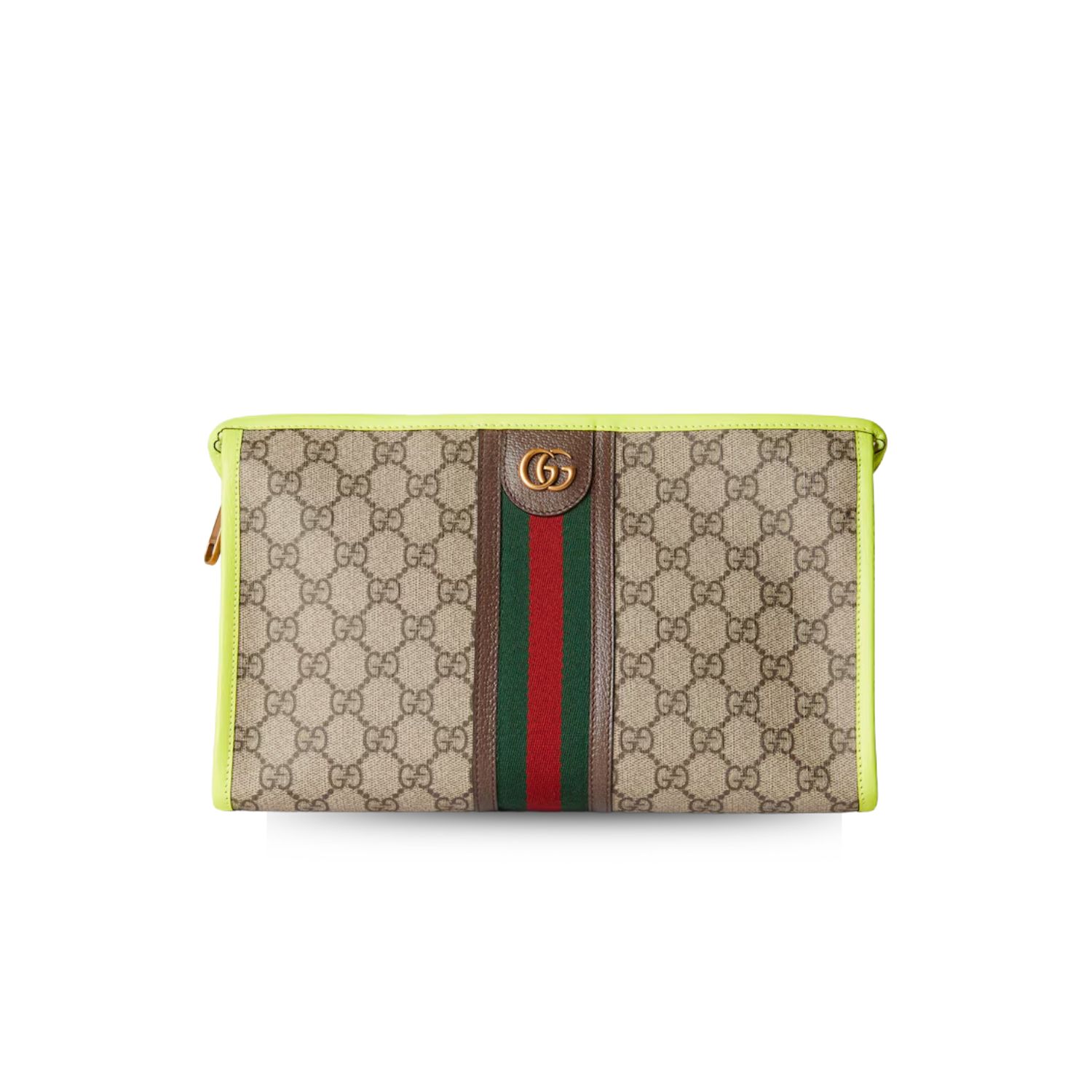 Gvc*1 Ophidia GG Pouch Beige 11.2 In/ 28.5 Cm 598234 FADI7 9765