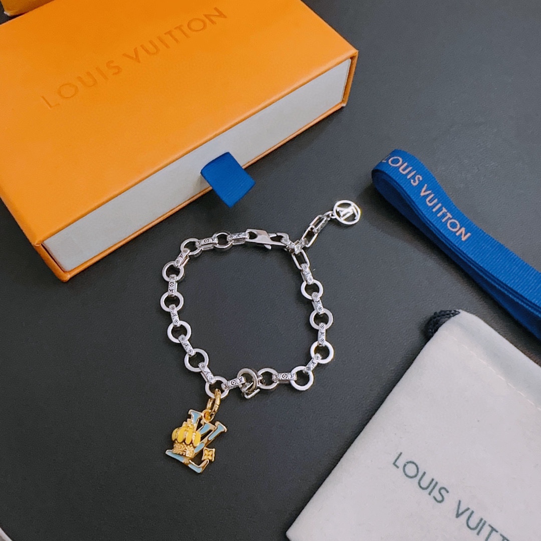 L0vis Vvtt0n Retro Bracelet Silver For Women