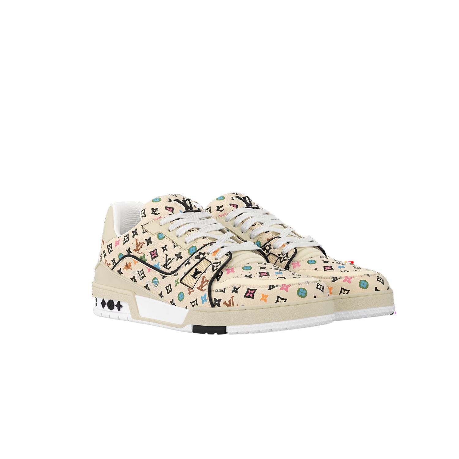 L0vis Vvtt0n Trainer Sneaker Beige For Men 1ACXBG