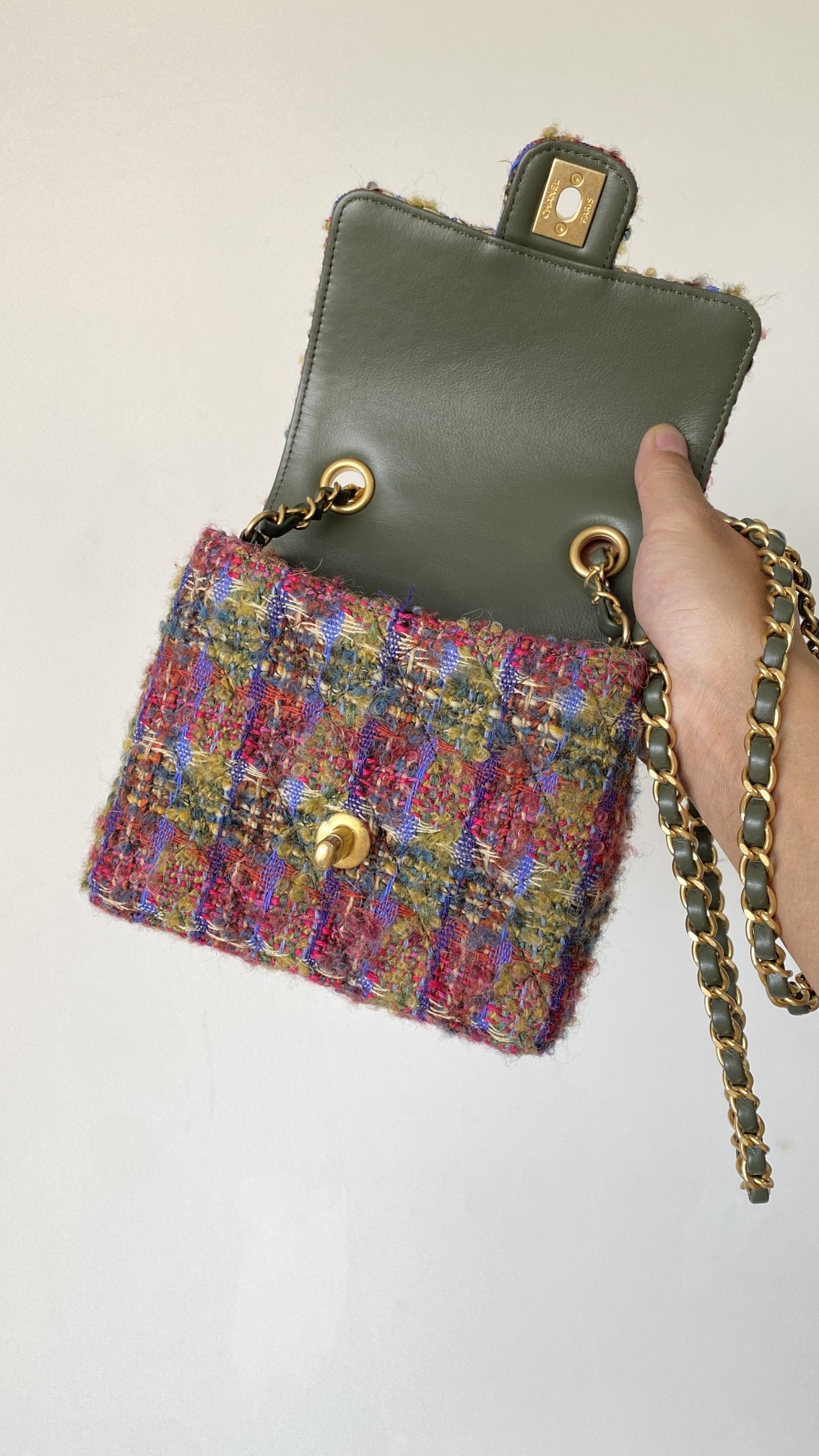 Ch**el Mini Classic Handbag Pink For Women 2,8in/7cm