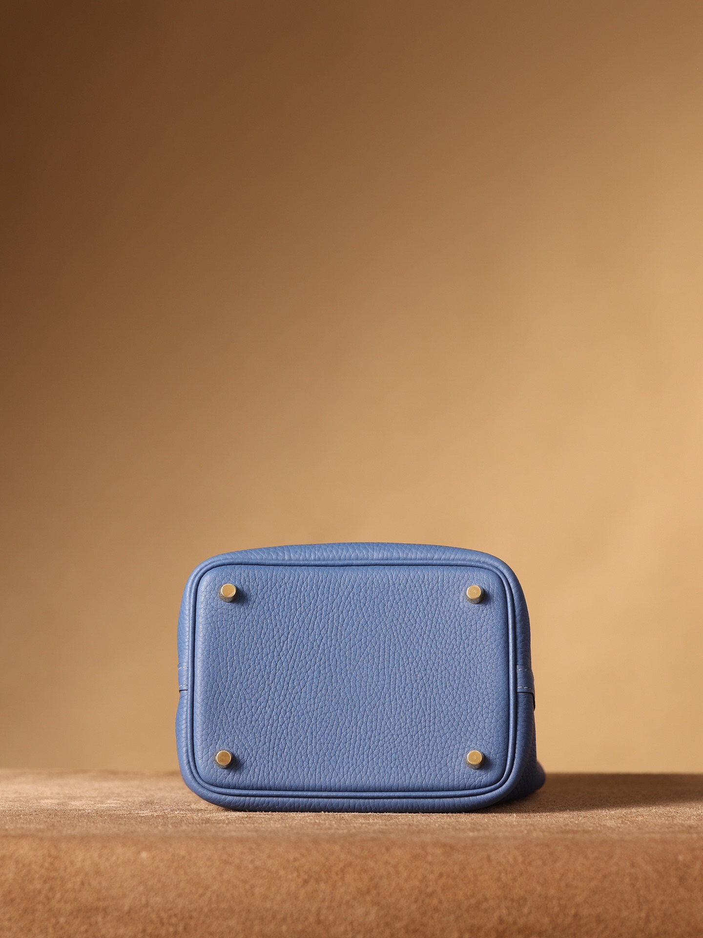 H**me5 Picotin Lock 18 Blue Bag For Women, Women’s Handbags 7.1in/18cm