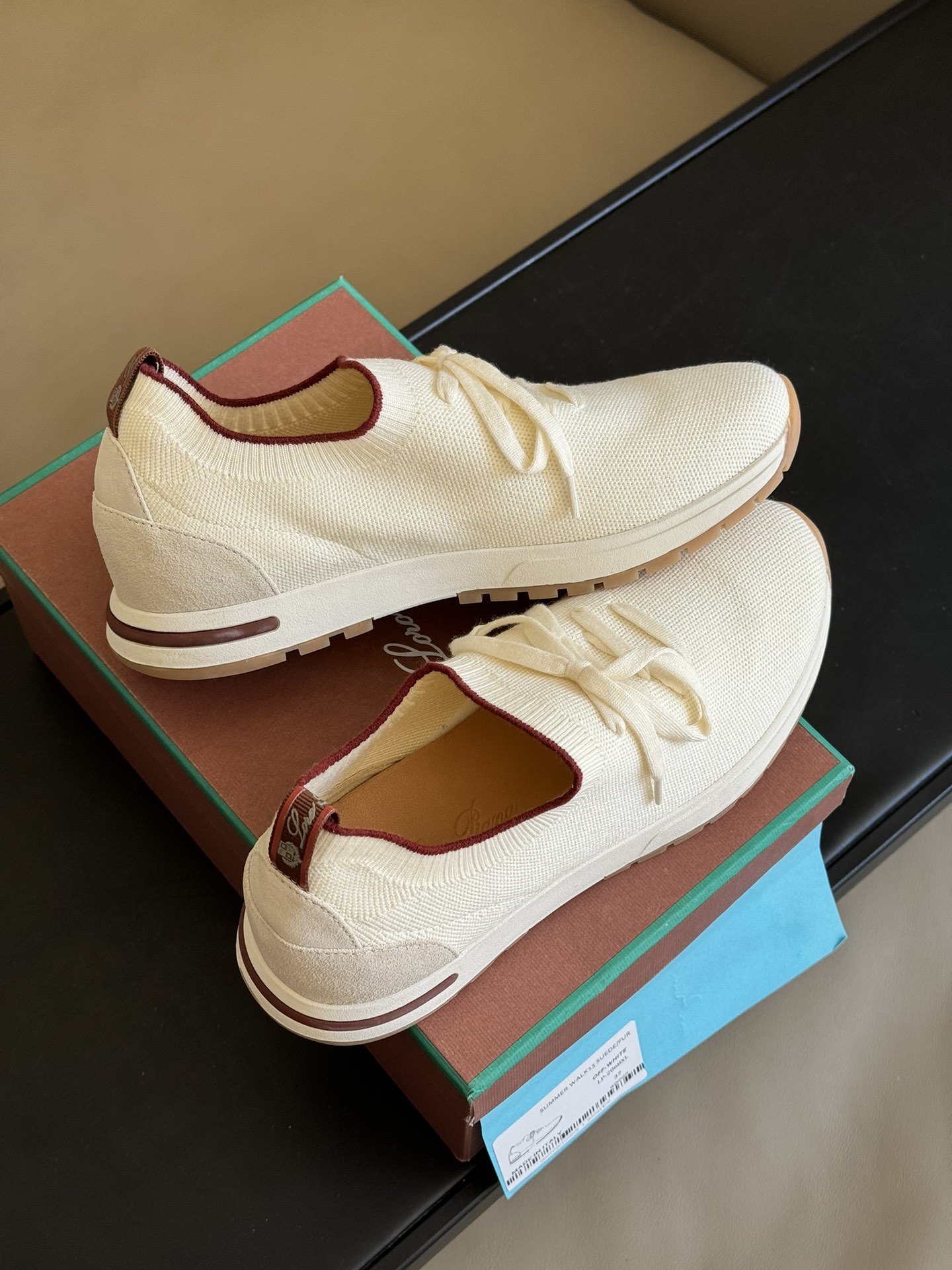 L0r0 P1ana Loro 360 LP Flexy Walk Sneakers Pure Dunes Mel For Women – FAN9467 106O