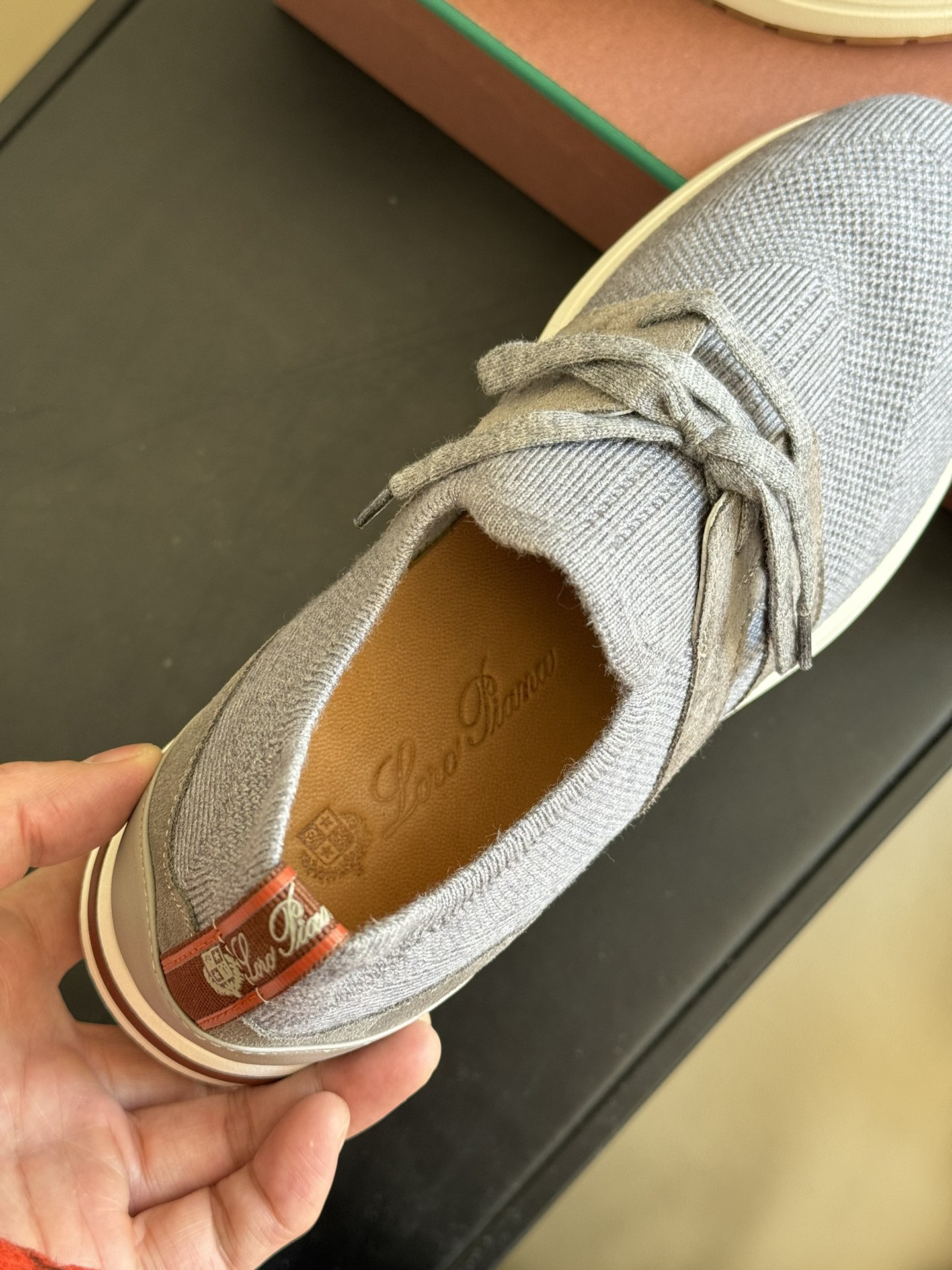 L0r0 P1ana 360 Lp Lady Flexy Walk Sneaker Flannel Gray For Women – FAI7759 M579