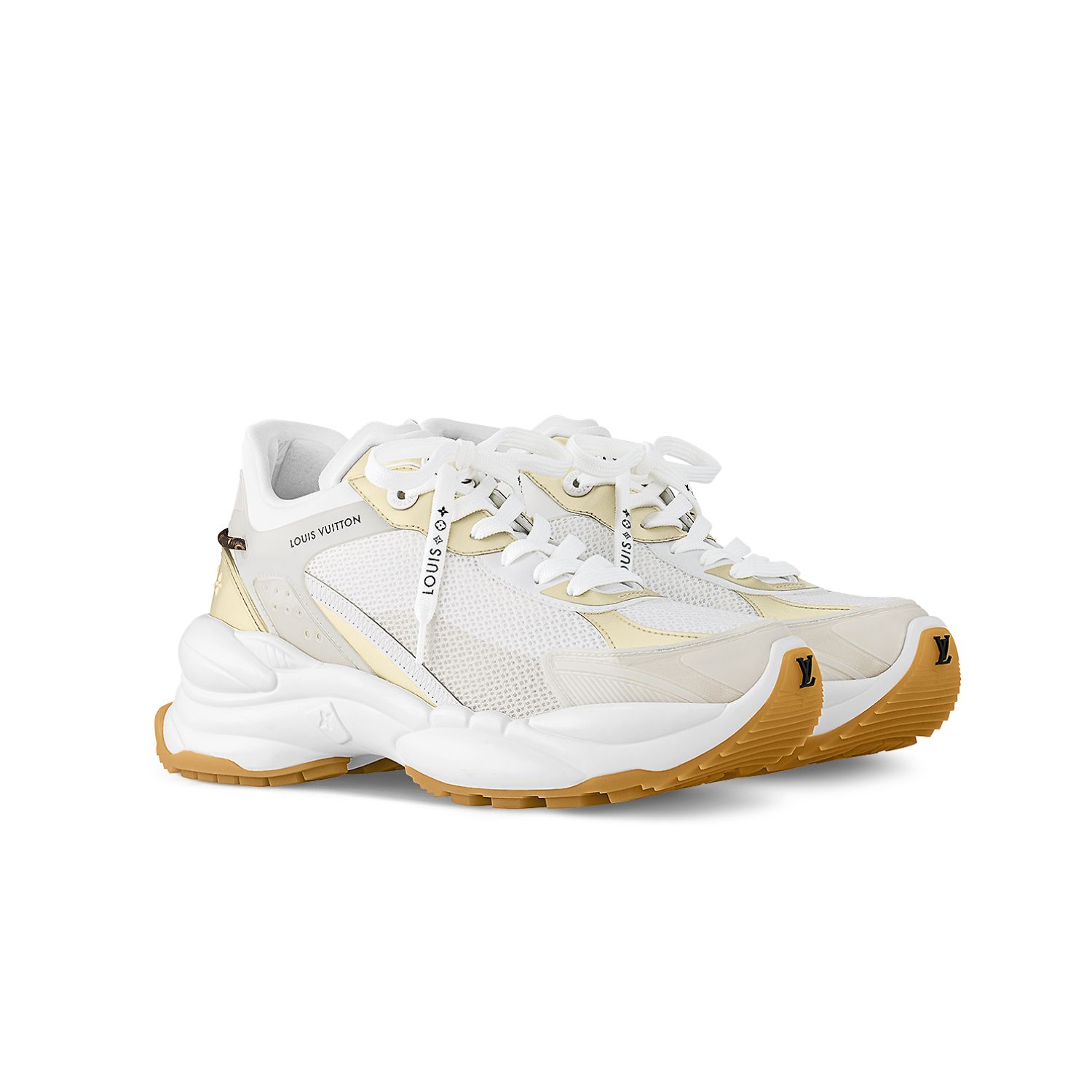 L0vis Vvtt0n Run 55 Trainers Gold For Women 1AAP61