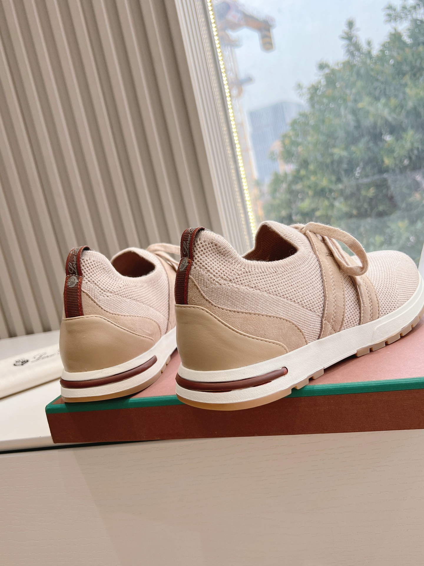 L0r0 P1ana 360 Lp Lady Flexy Walk Sneaker Beige Melange For Women – FAI7759 D927