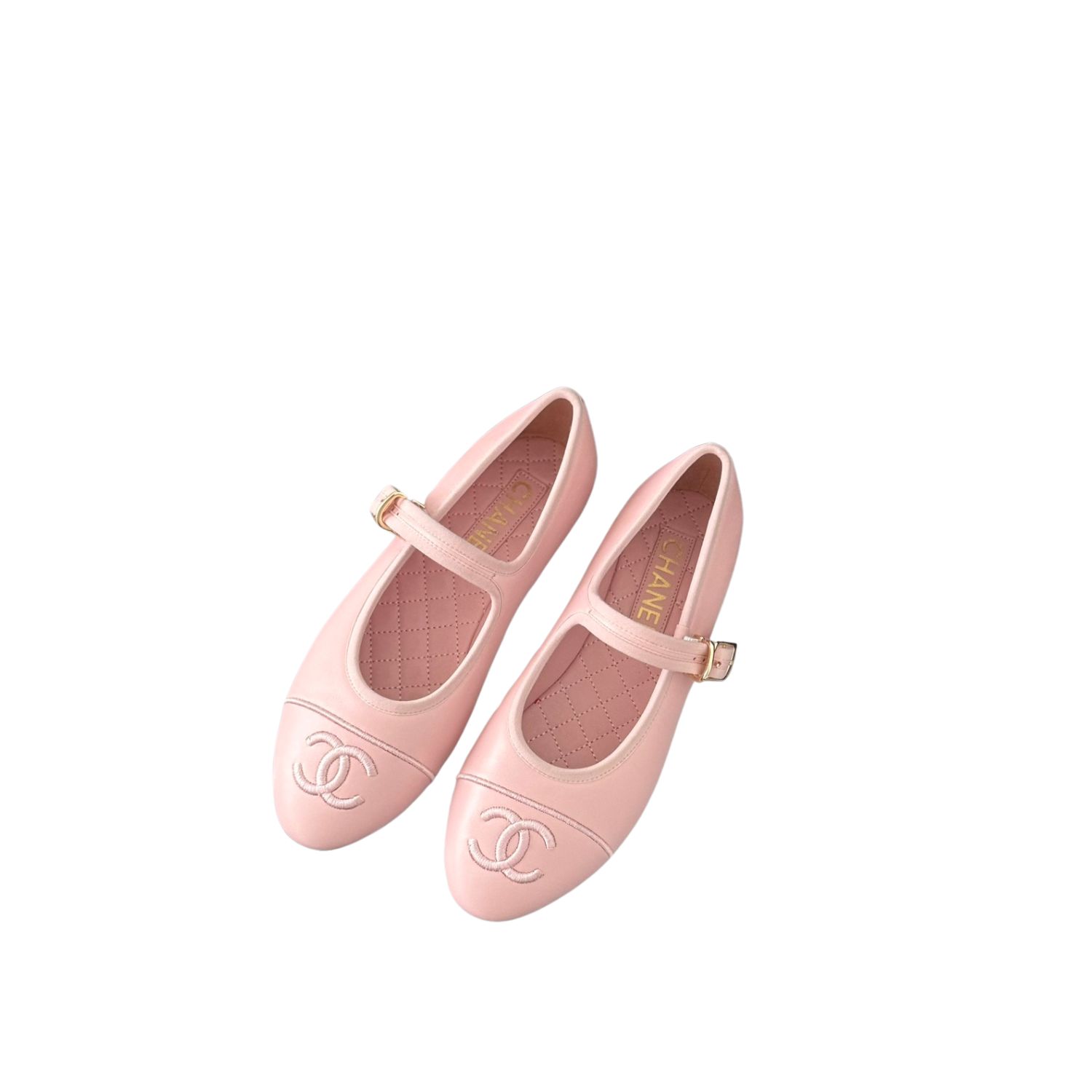 Ch**el Mary Janes 24SS Pink For Women