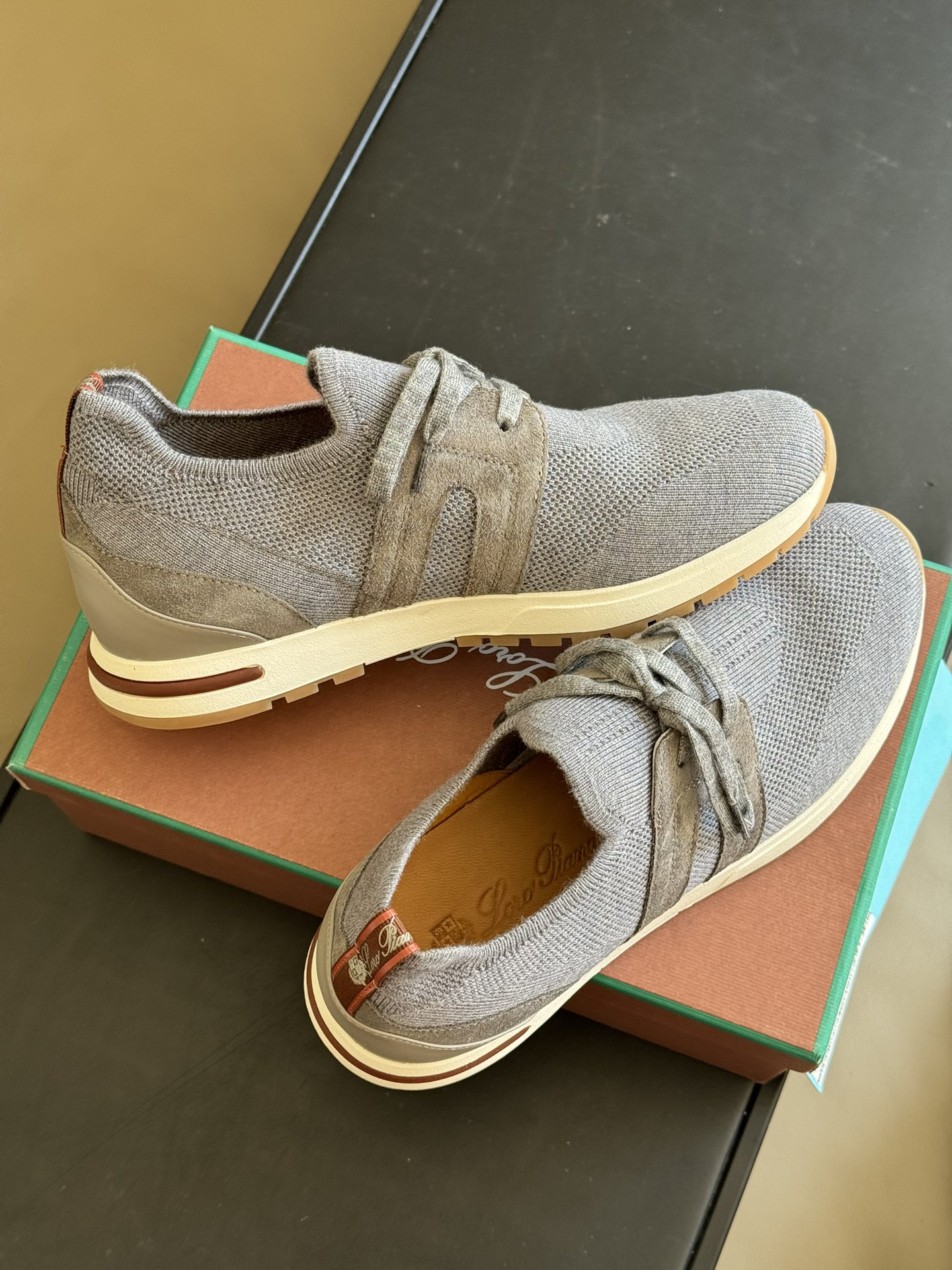 L0r0 P1ana 360 Lp Lady Flexy Walk Sneaker Flannel Gray For Women – FAI7759 M579