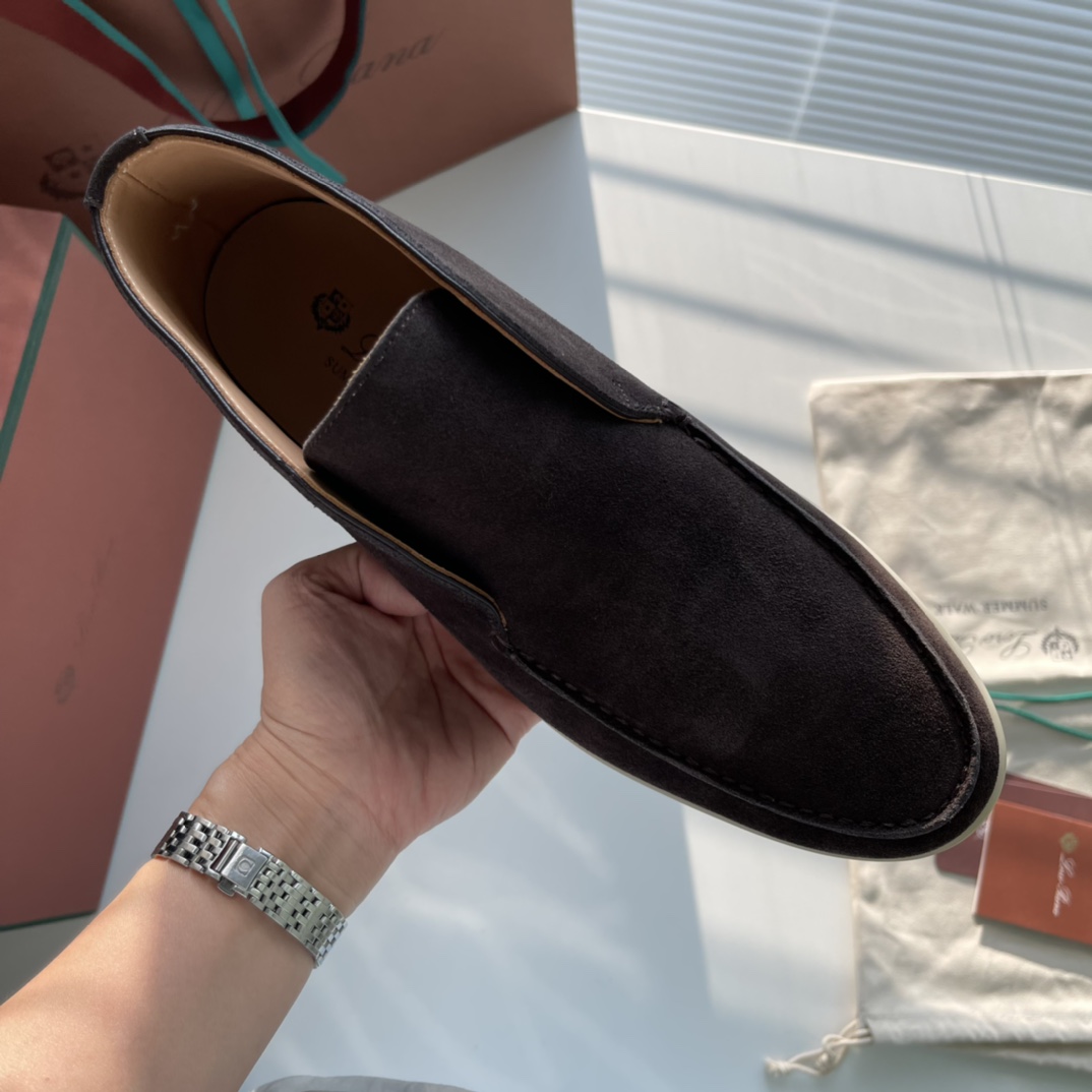 L0r0 P1ana Open Walk Boots Chocolate For Women – FAE9959 H026