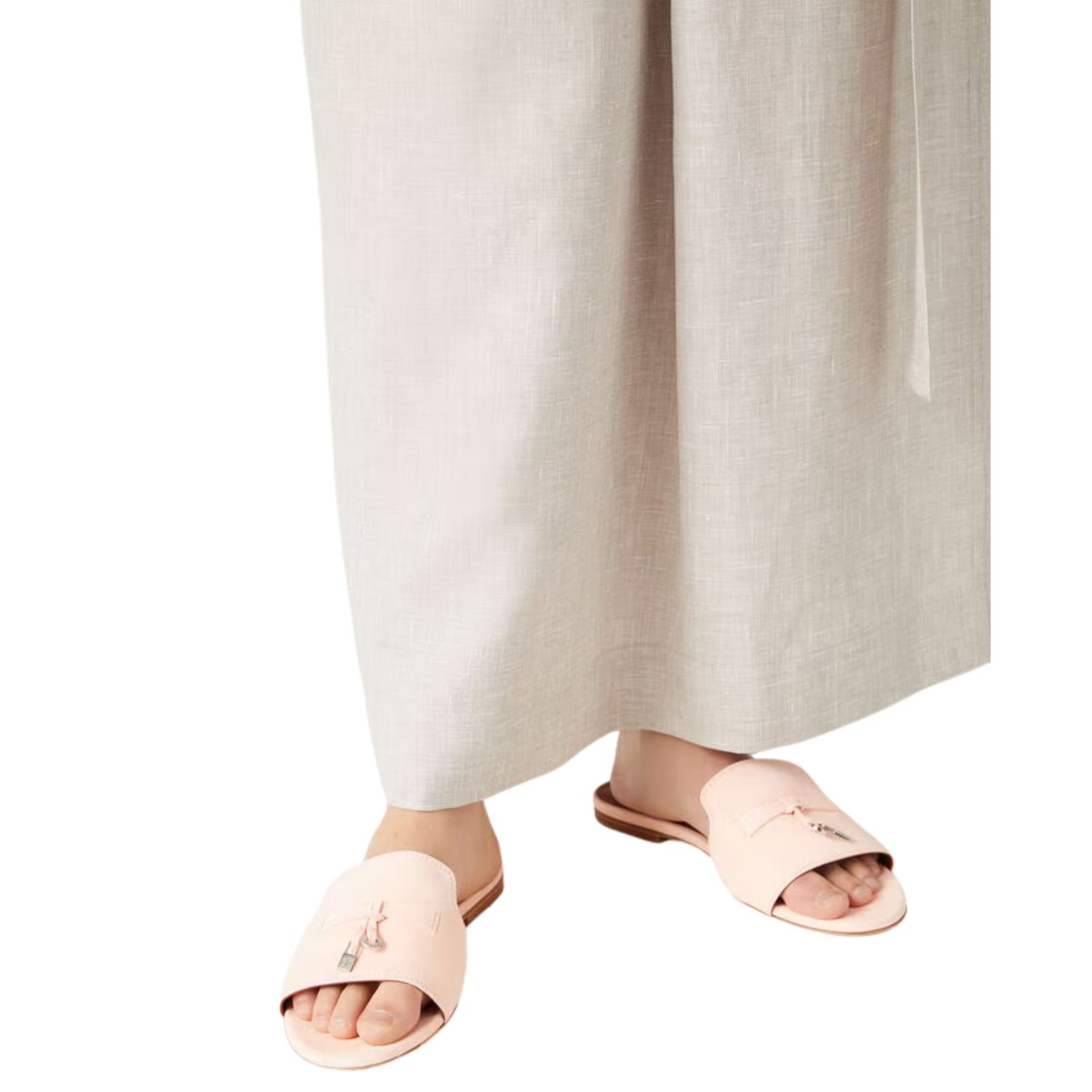 L0r0 P1ana Summer Charms Sandal Pink Shell For Women – FAI5580 30D2