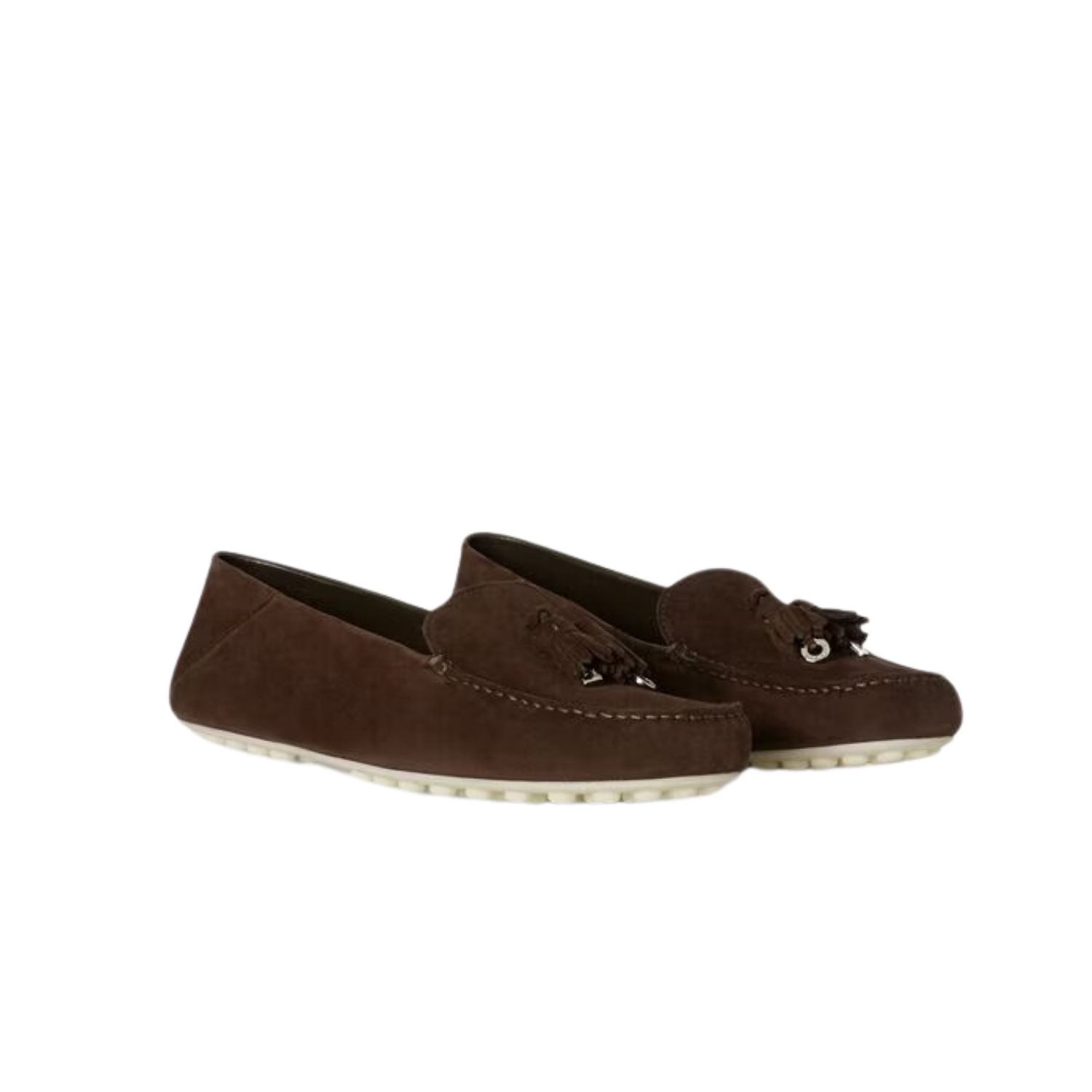 L0r0 P1ana Dot Sole Walk Loafers Chocolate For Women – FAN0109 H026