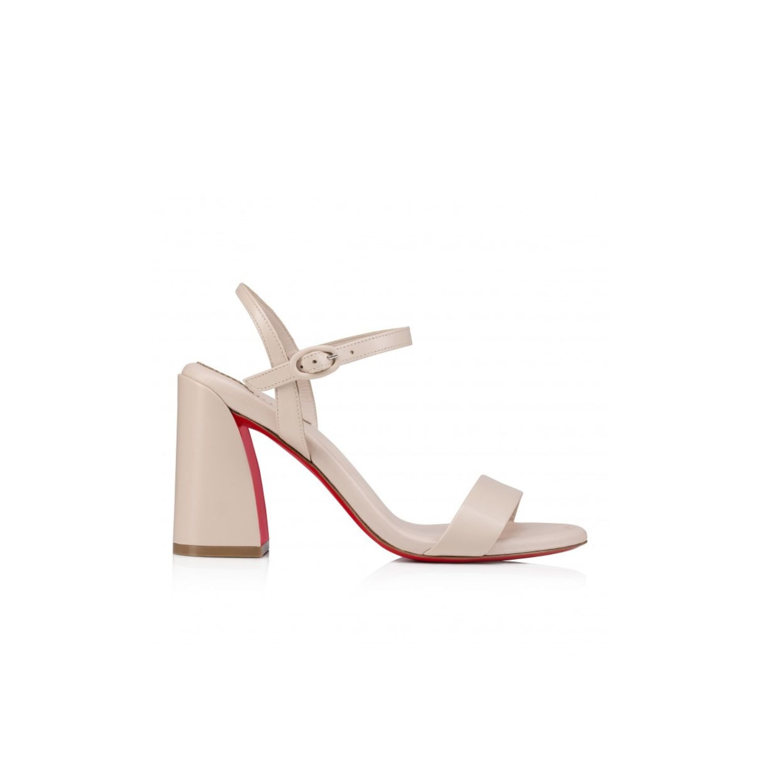 Chr1st1an Louboutin Miss Jane Sandal Leche For Women 85mm – 1240672F608