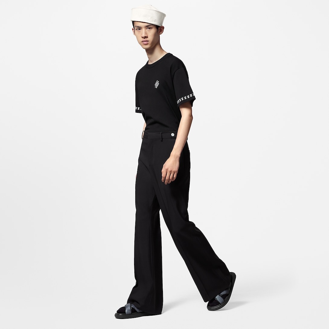 L0vis Vvtt0n LV Venice Mule Monogram Eclipse For Men 1ACRJ1