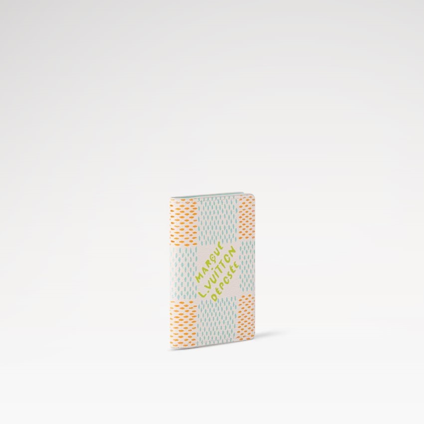 L0vis Vvtt0n Pocket Organizer Wallet White For Men 4.3in/11cm N40678