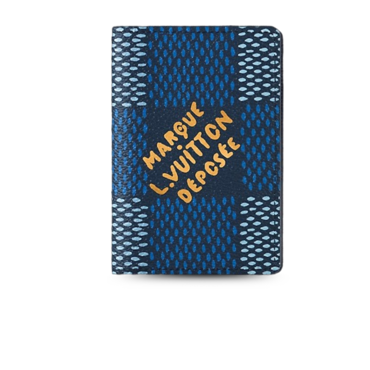 L0vis Vvtt0n Pocket Organizer Blue For Men 4.4in/11.2cm N40677