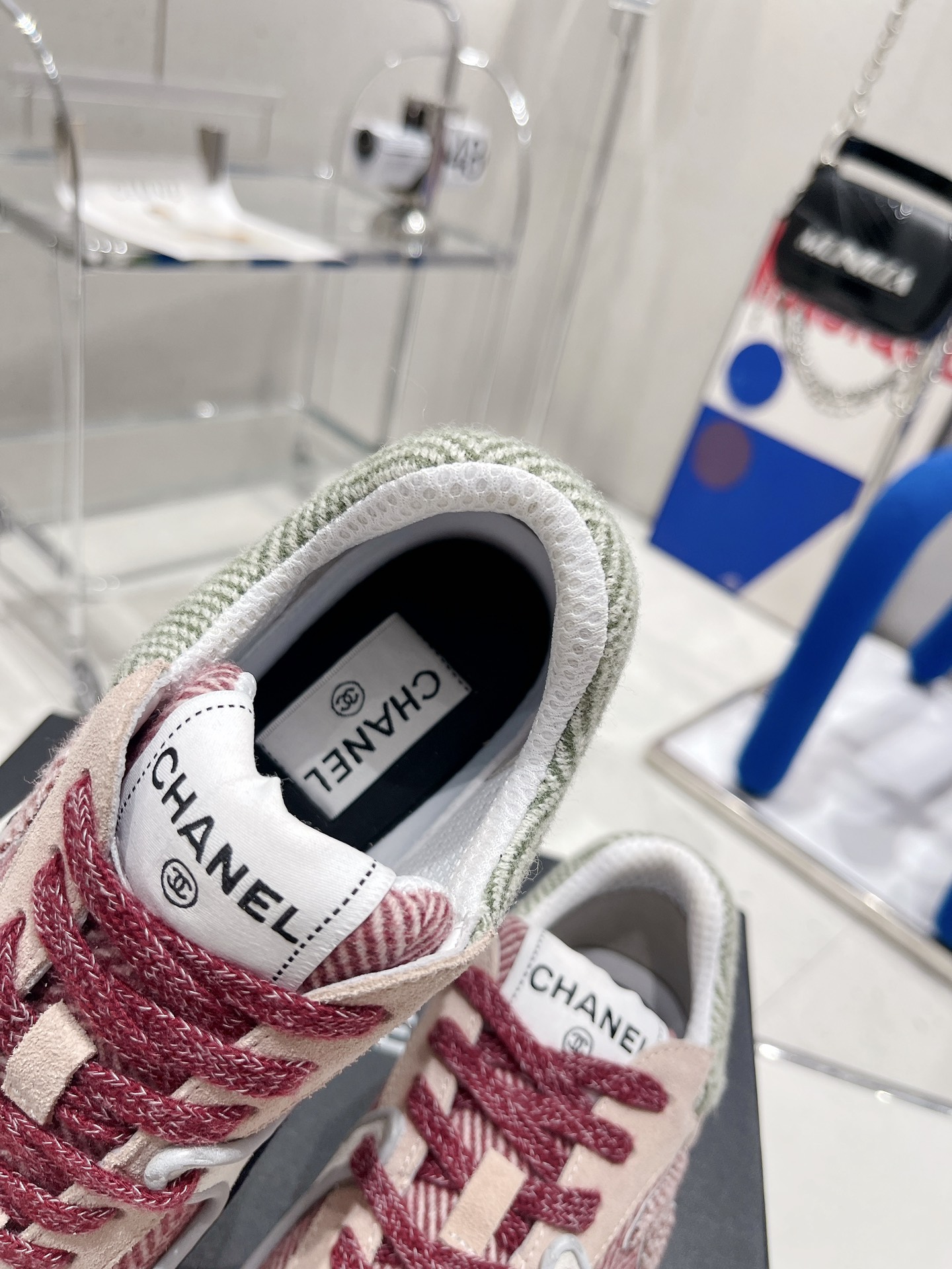 Ch**el Sneakers Grey For Women