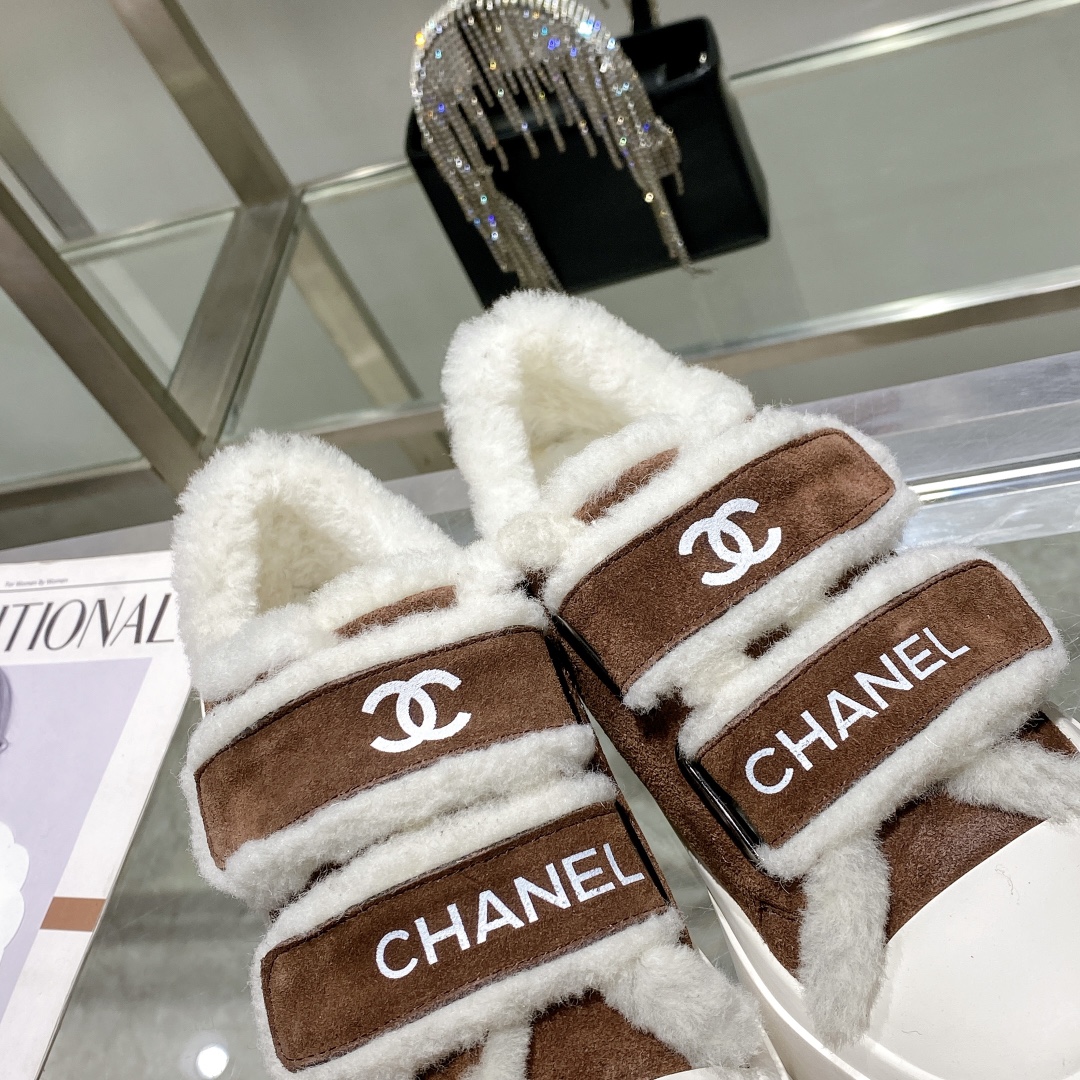 Ch**el Sneakers Brown For Women