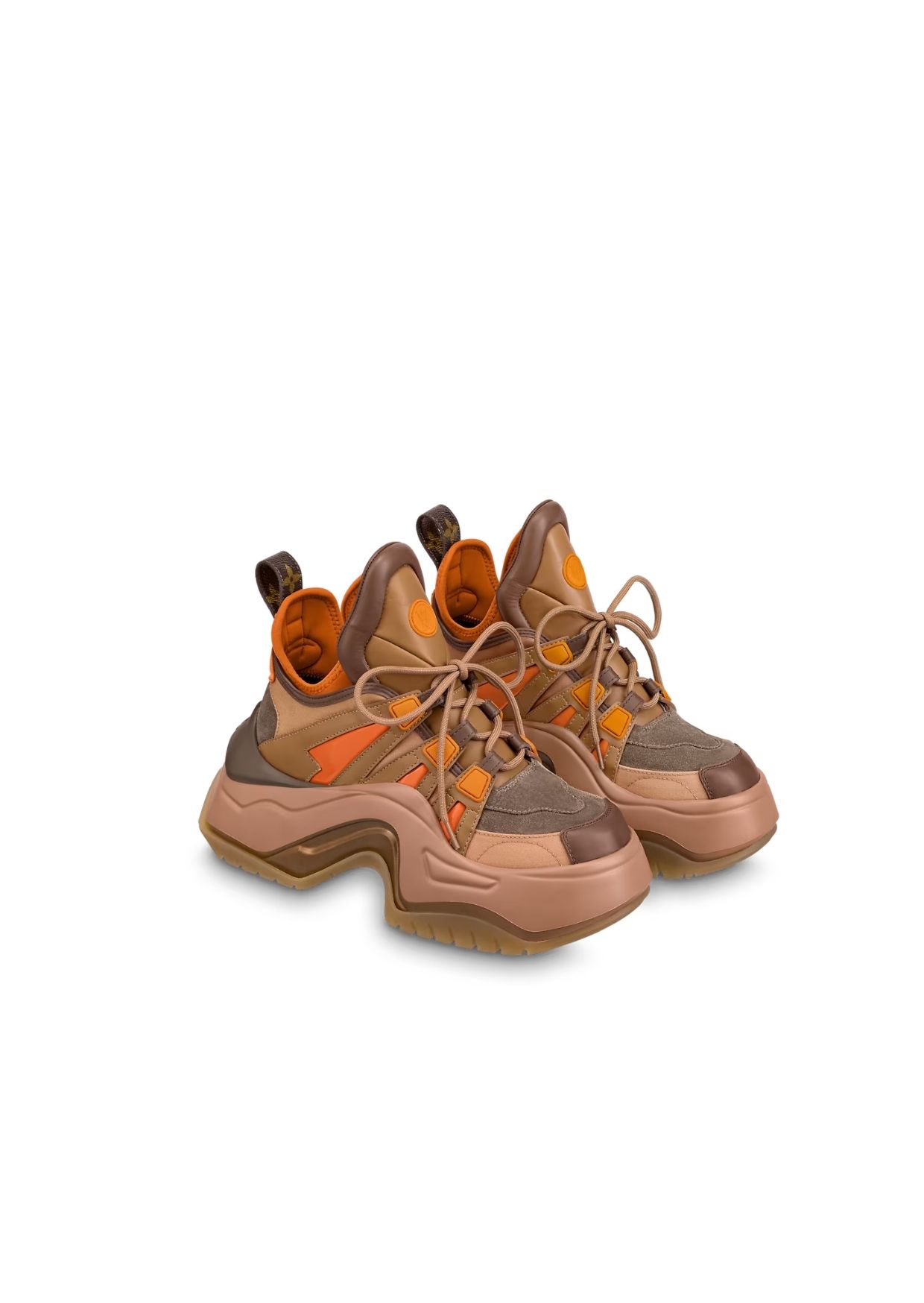 LV Archlight 2.0 Platform Sneaker Brown For Women 1ABIJ4