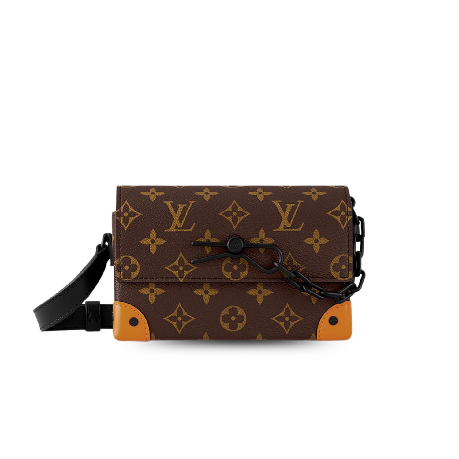 L0vis Vvtt0n Steamer Wearable Wallet Brown For Men 18cm/ 7.1 in M82534