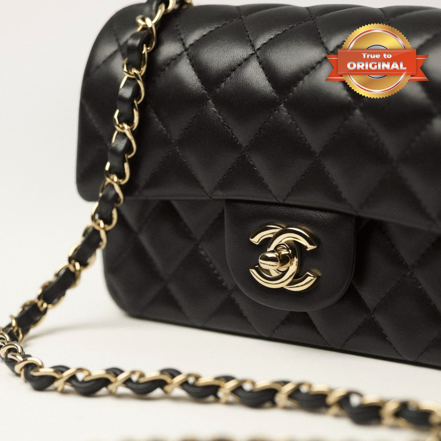 [True-to-ORIGINAL] Ch**el Mini Classic Handbag Black For Women 7.8in/20cm A69900 Y04059 94305