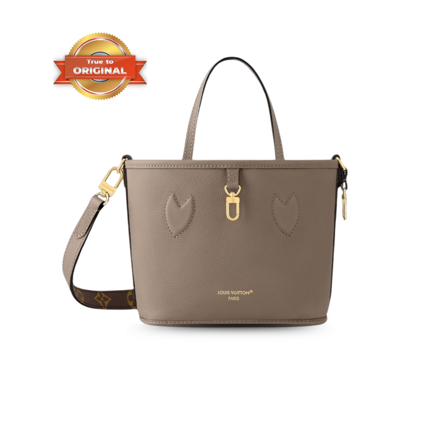 [True-to-ORIGINAL] L0vis Vvtt0n Neverfull Bandoulière Inside Out BB Dark Fango For Women 24cm/9.4in M12109