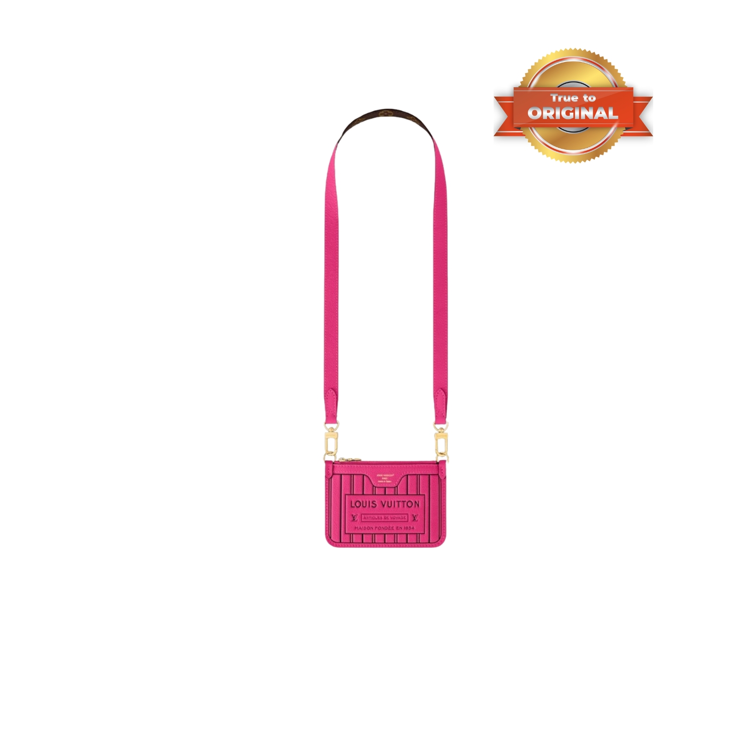 [True-to-ORIGINAL] L0vis Vvtt0n Neverfull Bandoulière Inside Out BB Rose For Women 24cm/9.4in – M12106