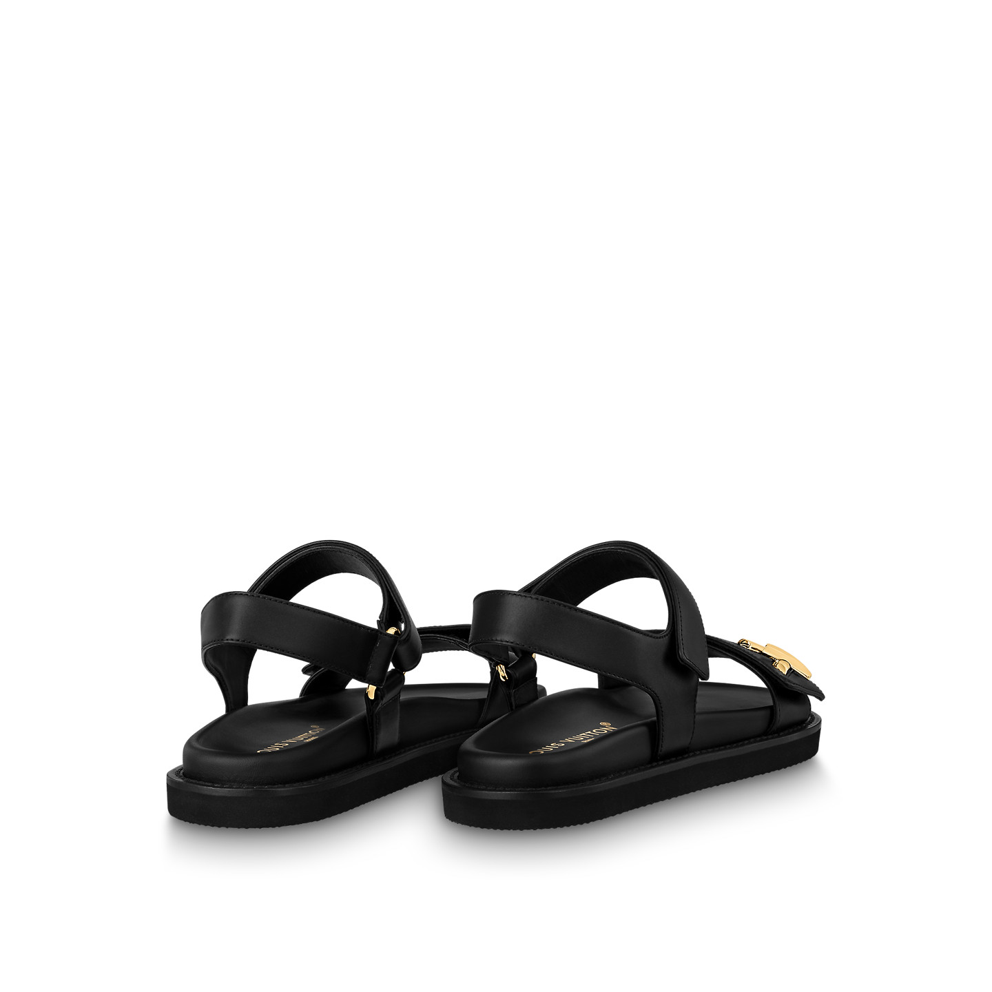 L0vis Vvtt0n Sunset Comfort Flat Sandal Black 1ABW6W