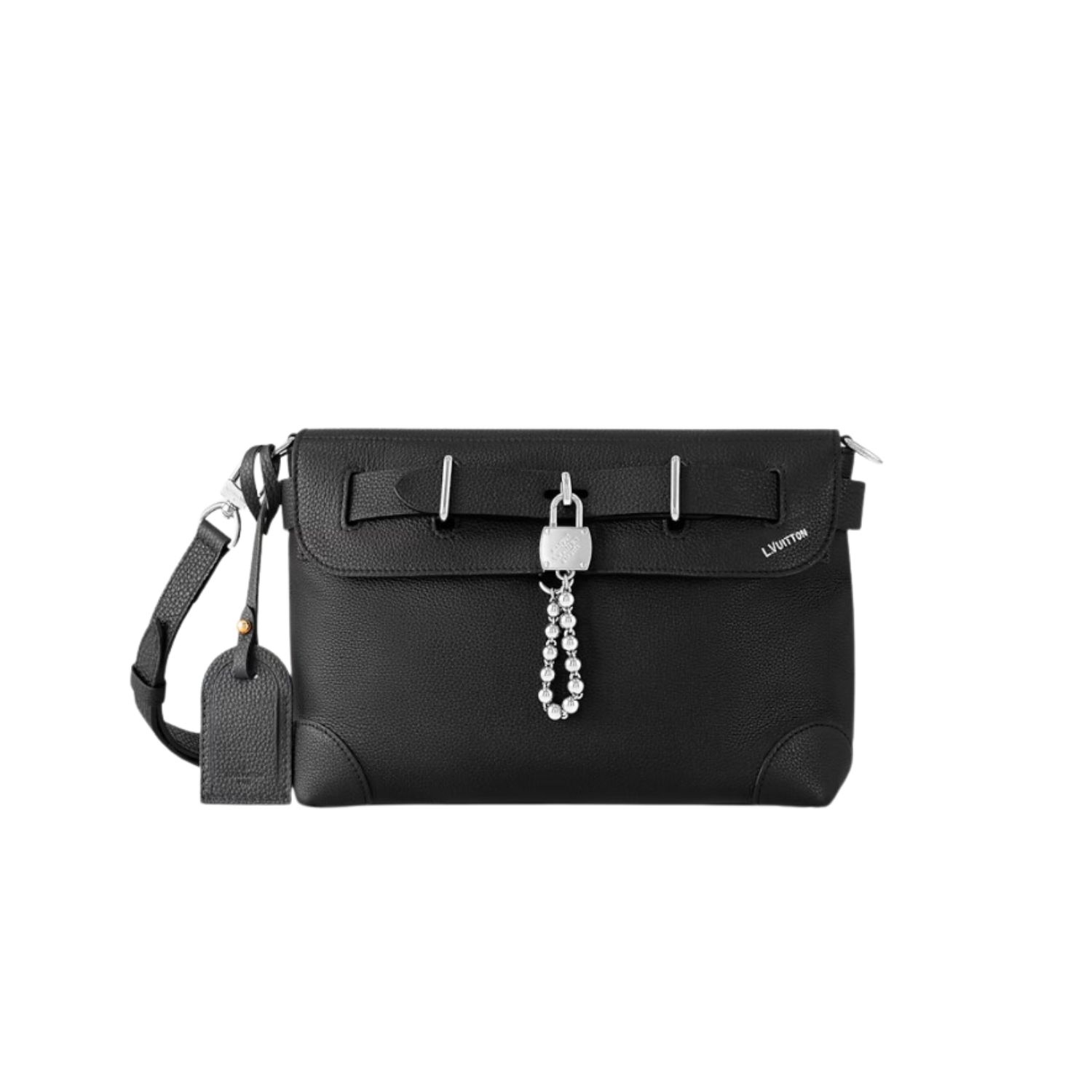 L0vis Vvtt0n Steamer Crossbody Black For Men 30cm/12in – M11607