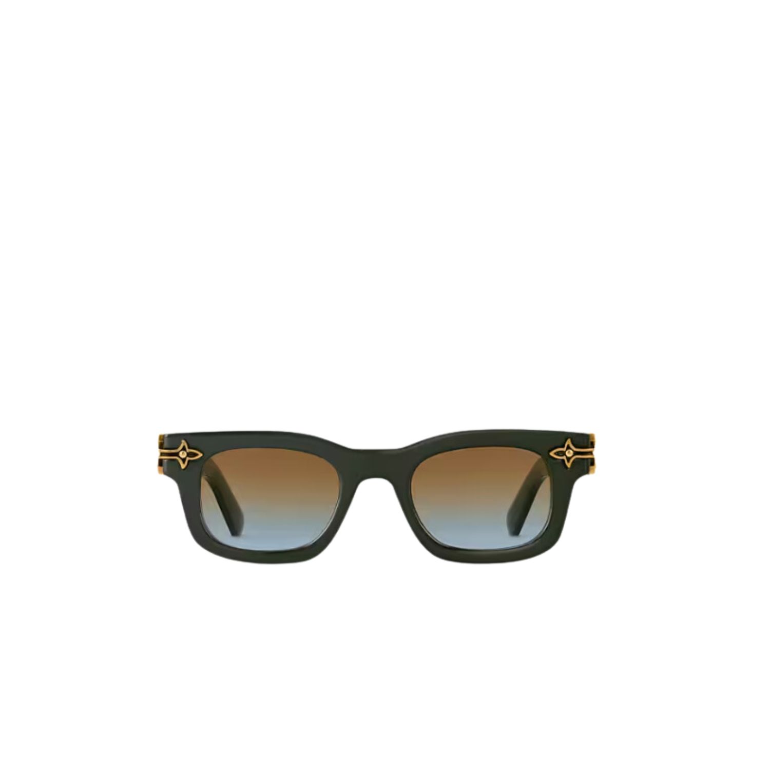 L0vis Vvtt0n LV Arabesque Sunglasses Kaki For Men Z2556U