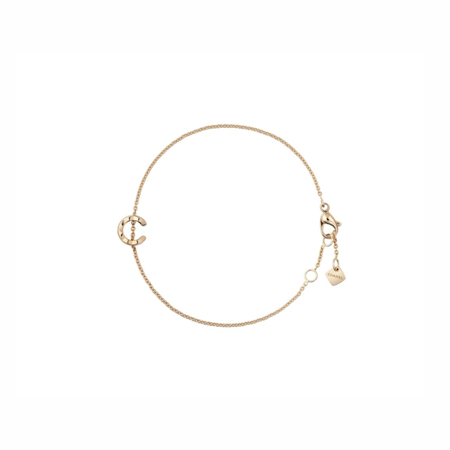 Ch**el Coco Bracelet Beige Gold For Women J12303