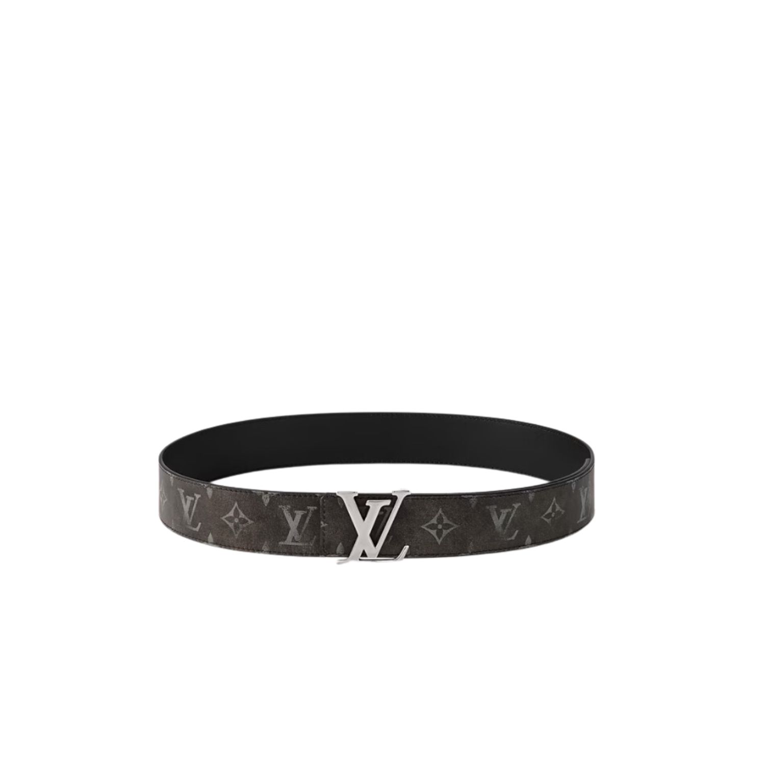 L0vis Vvtt0n LV Initiales 40mm Reversible Belt Black For Men M8741V