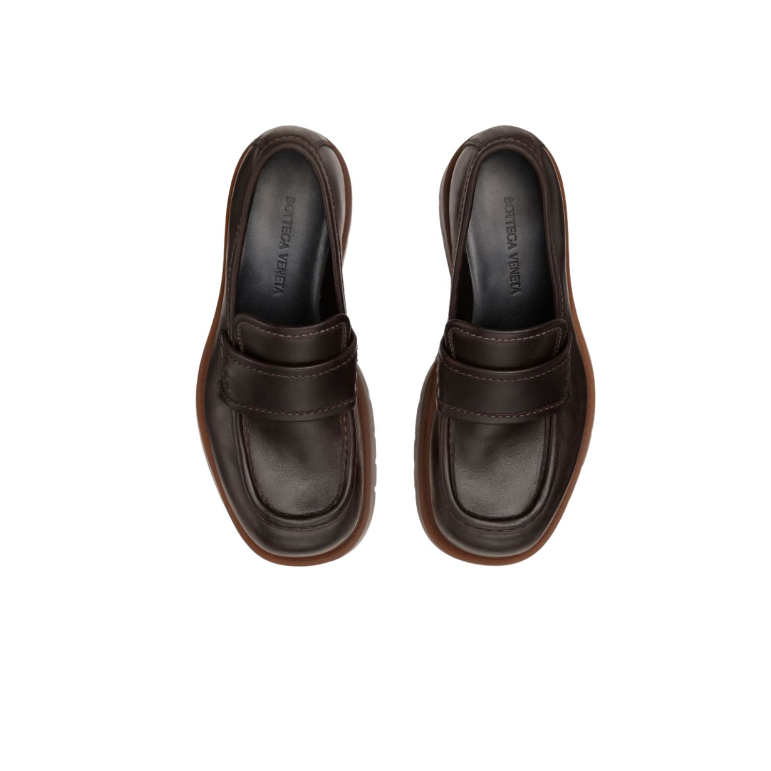 B0tt*ga Ven*ta Haddock Loafer Fondant/Rubber For Men – 763711V2WT02189