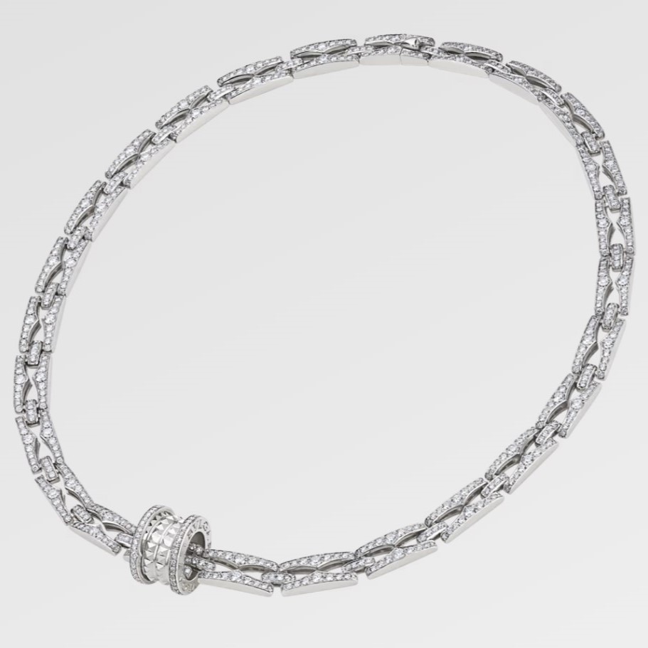 Bv1g*ai B.zero1 Necklace White Gold For Women 358320