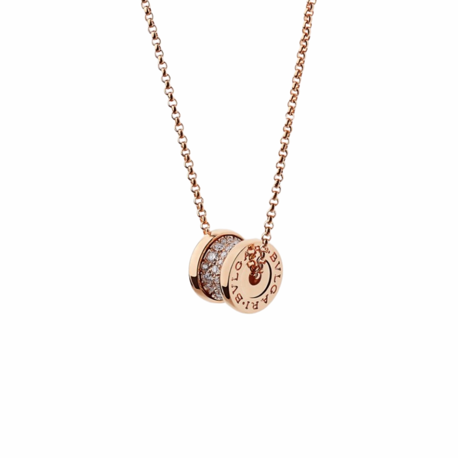 Bv1g*ai B.zero1 Necklace Rose Gold For Women 351116