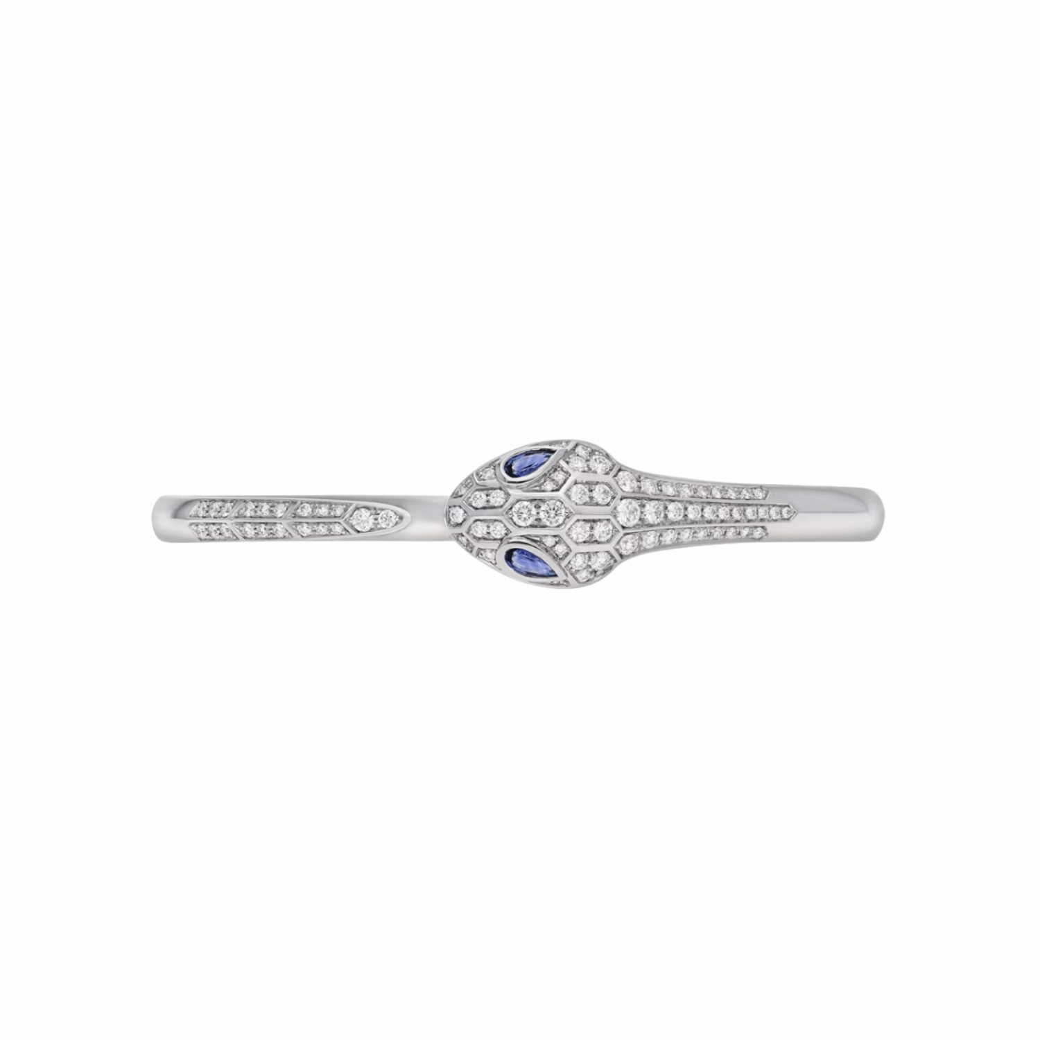 Bv1g*ai Serpenti Seduttori Bracelet White Gold For Women 354100