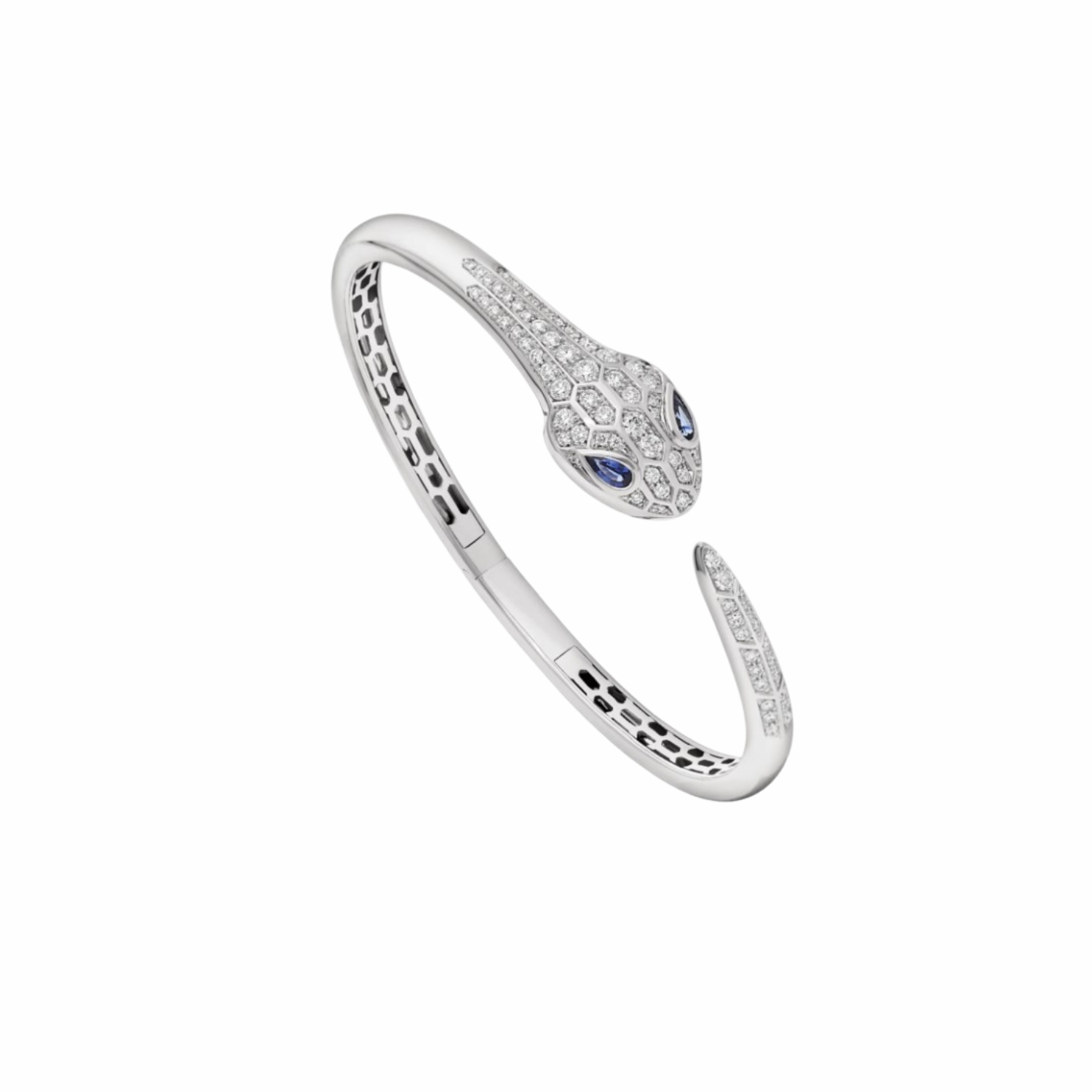 Bv1g*ai Serpenti Seduttori Bracelet White Gold For Women 354100