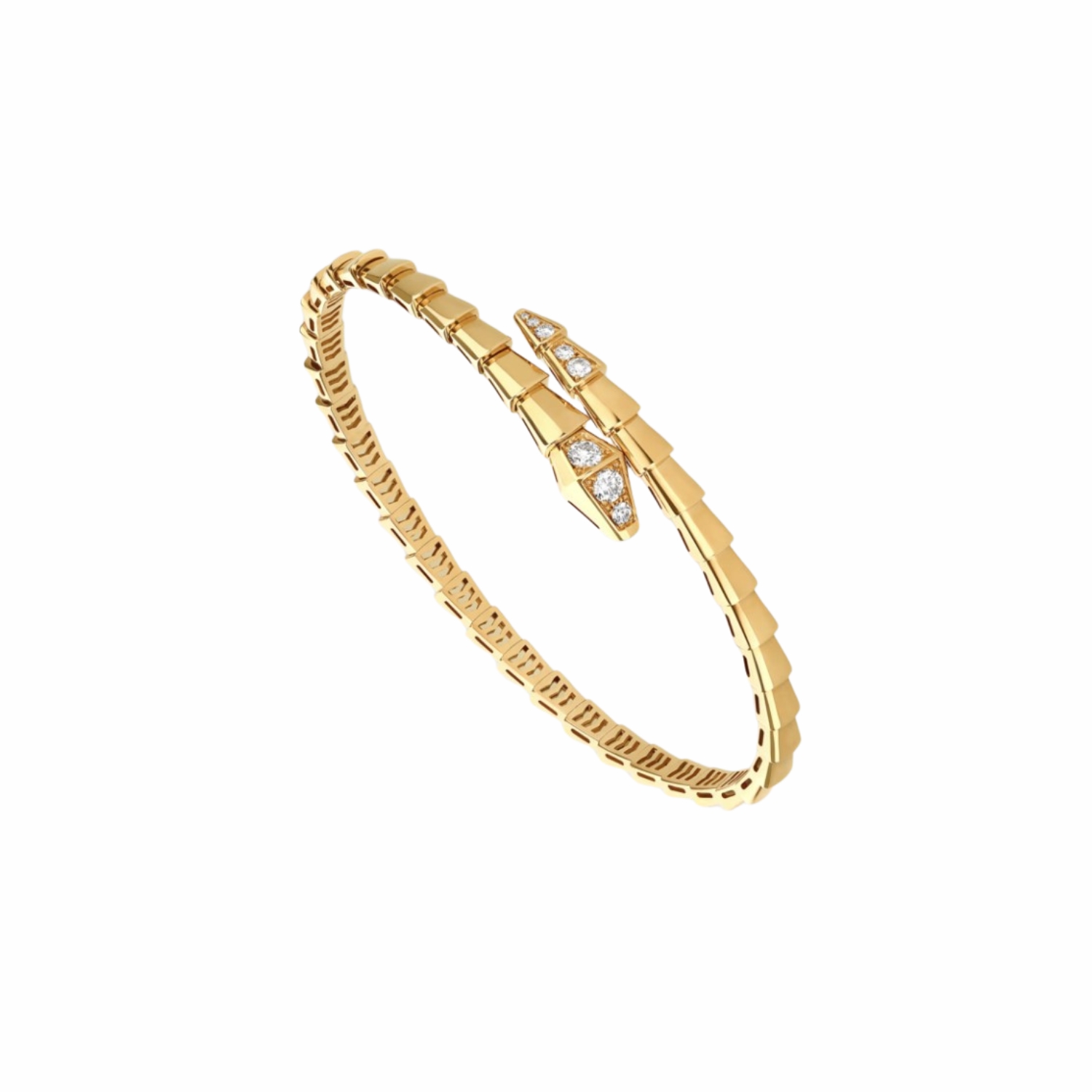 Bv1g*ai Serpenti Viper Bracelet Yellow Gold For Women 360701