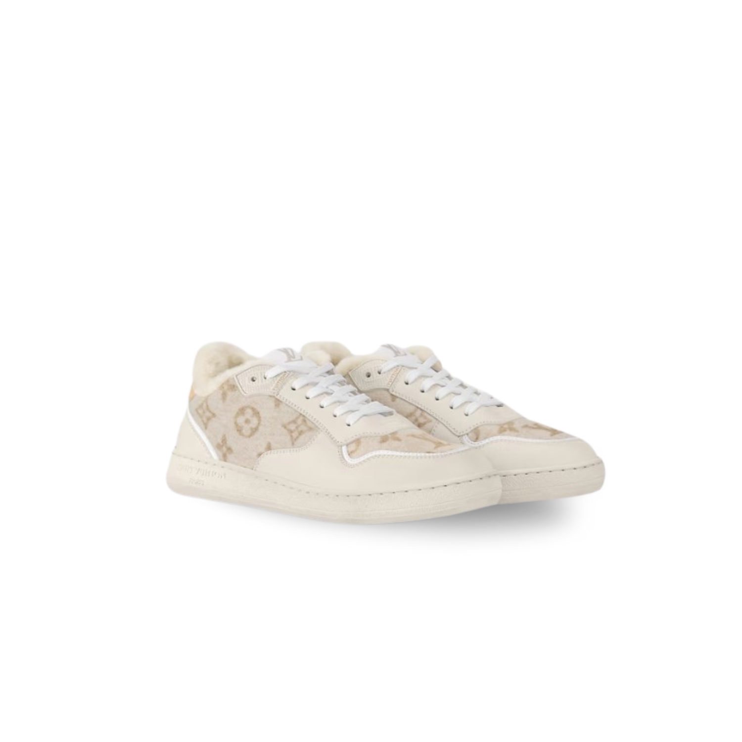 L0vis Vvtt0n LV Stadium Sneaker Beige For Women 1ADCRC