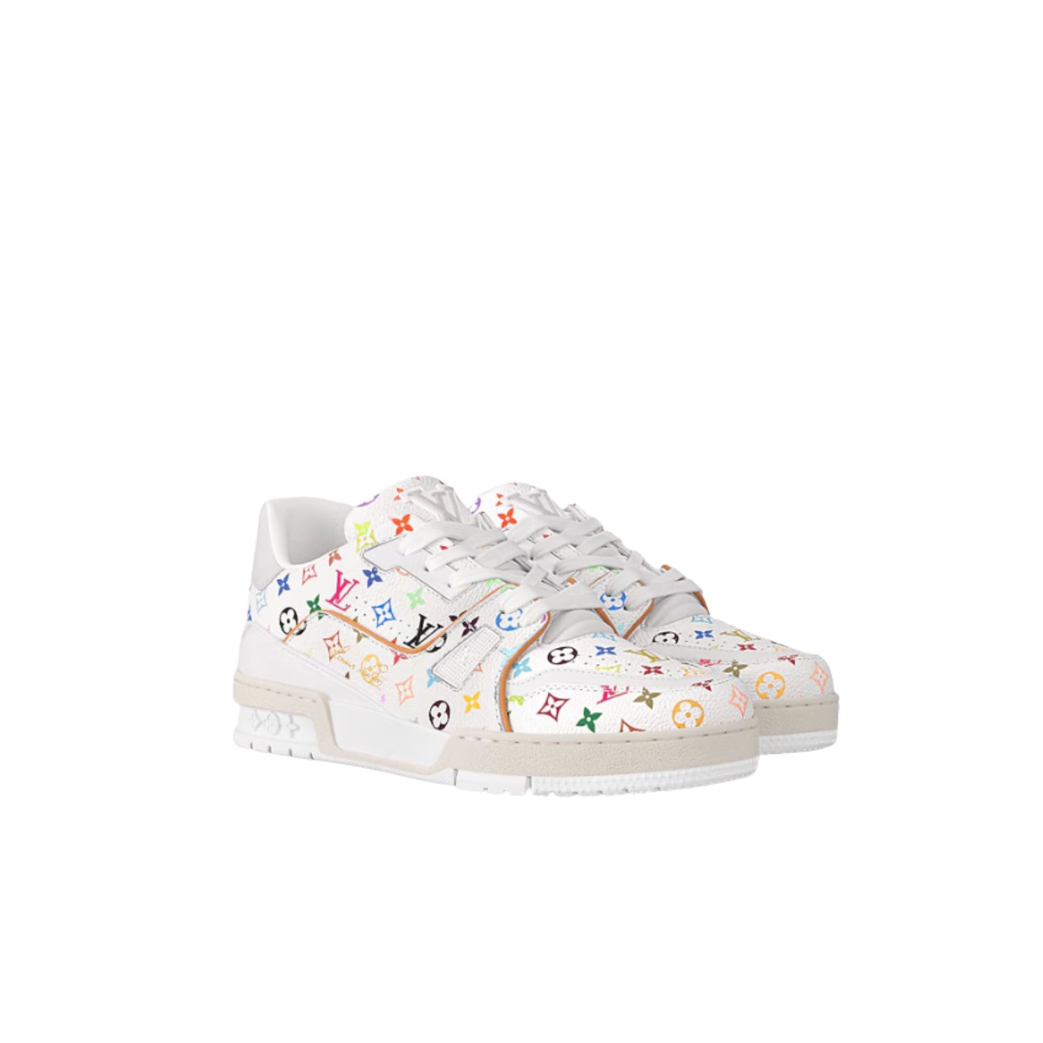 L0vis Vvtt0n LV x TM LV Trainer Sneaker Multicolored Blanc For Women – 1AGZDN