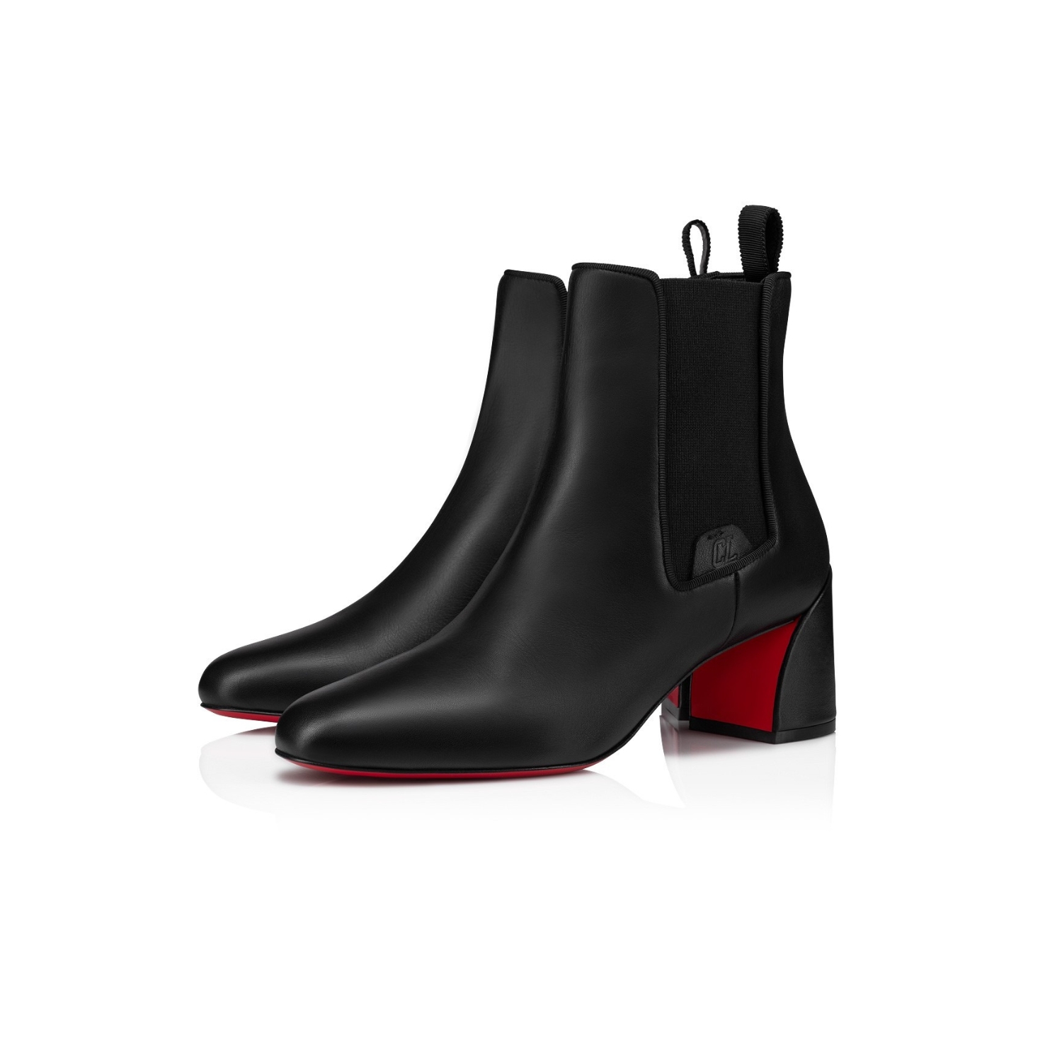 Chr1st1an Louboutin Turelastic Boots Black For Women 55mm 3231103BK01