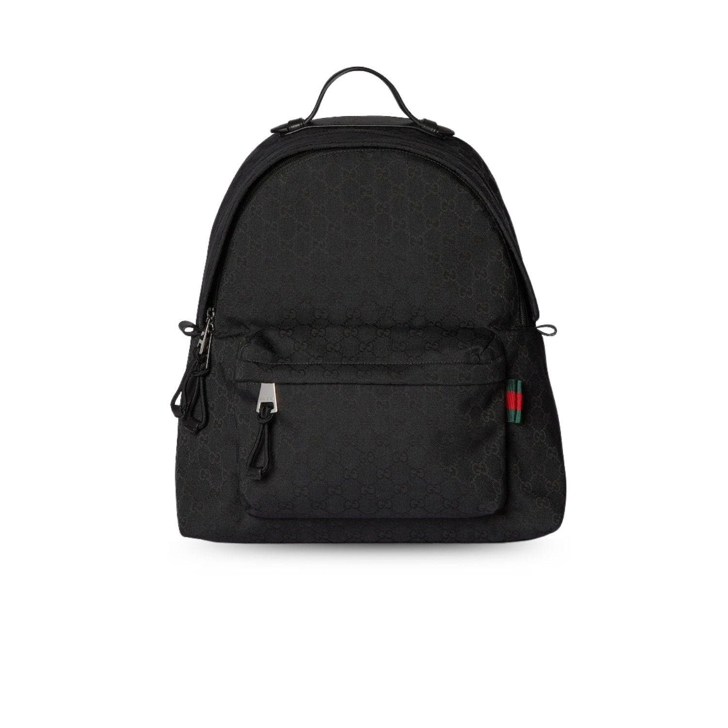 Gvc*1 Medium GG Backpack With Web Black For Men 14.2in/36cm 824624 FAEHZ 1042