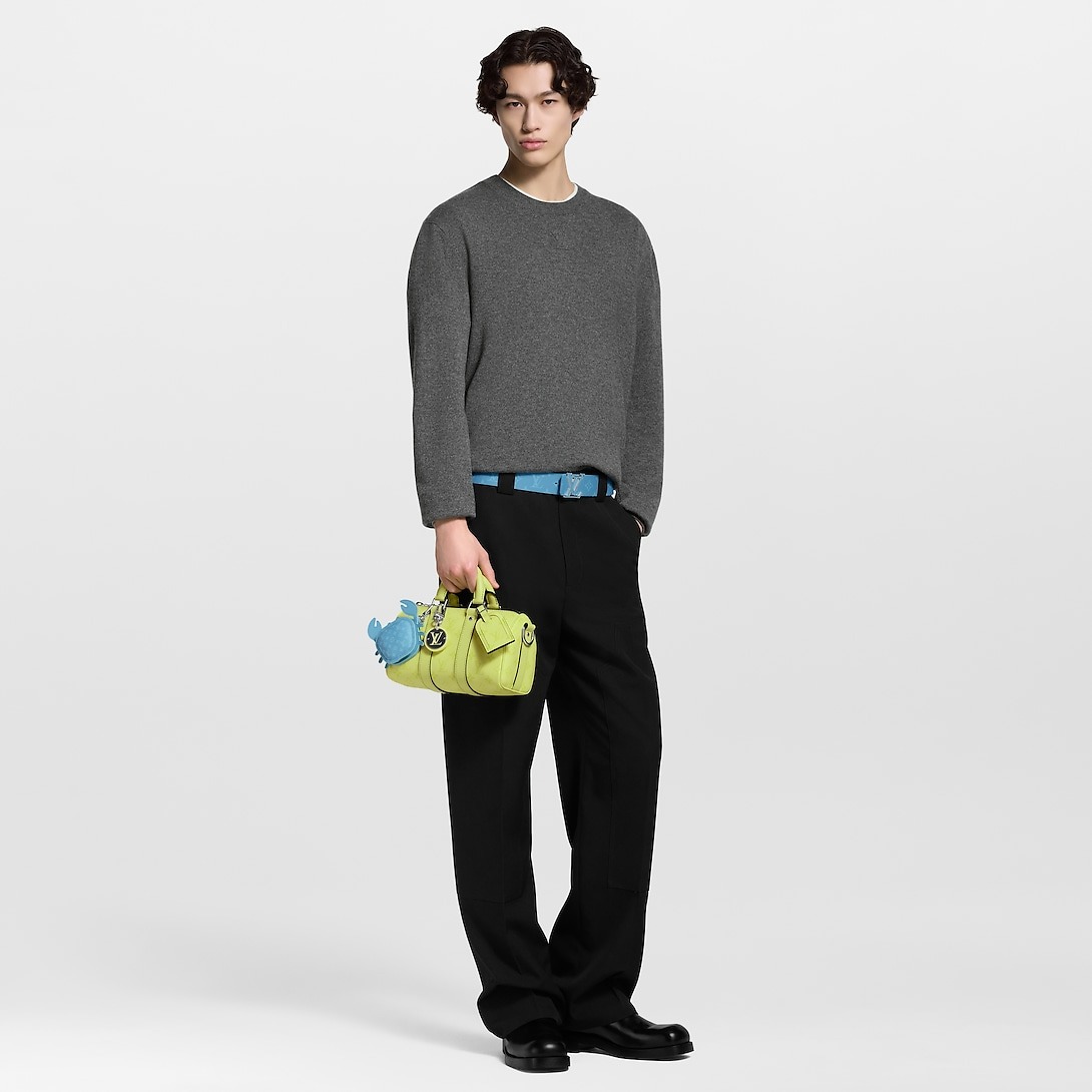 L0vis Vvtt0n Keepall Bandoulière 25 Lemon Yellow 9.8in/25cm M14078