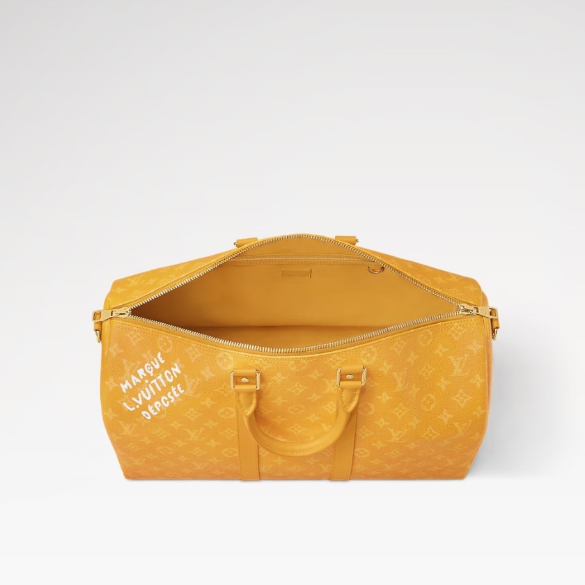 L0vis Vvtt0n Keepall Bandoulière 45 Yellow 17.7in/45cm M12880