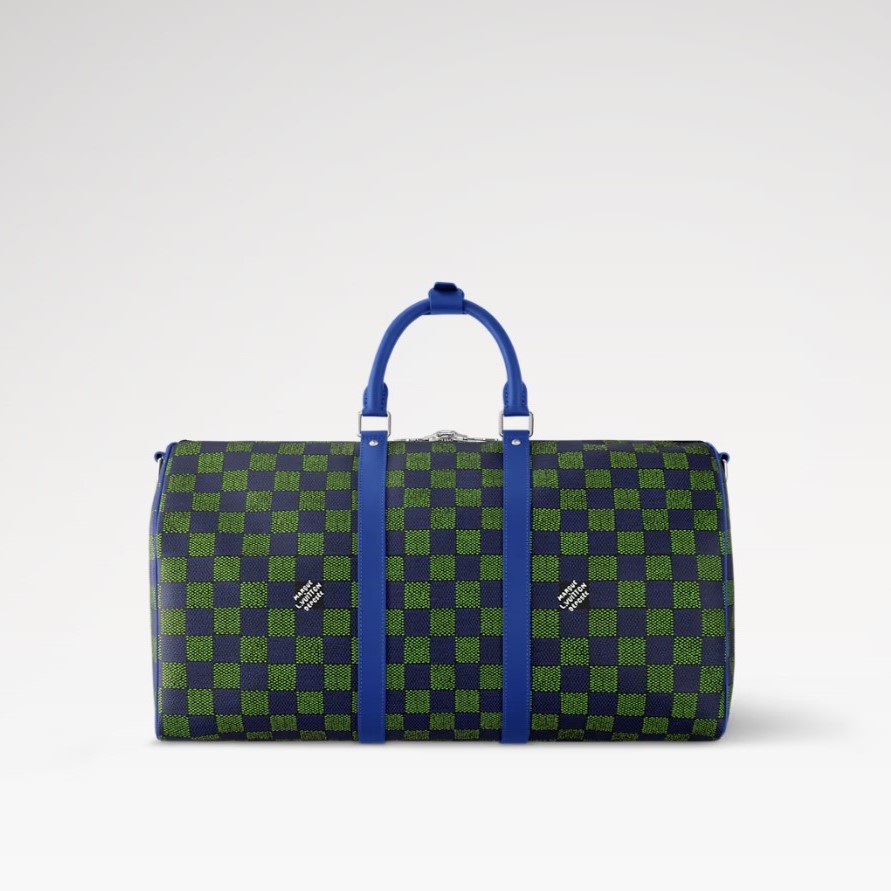 L0vis Vvtt0n Keepall Bandoulière 50 Blue Green 19.7in/50cm N00161