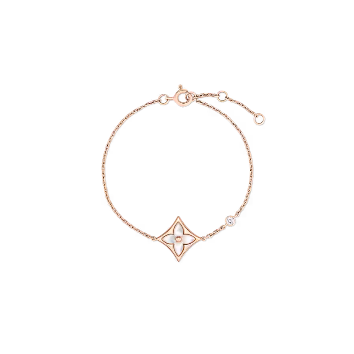 L0vis Vvtt0n Color Blossom BB Star Bracelet Pink-Toned For Women QA5115